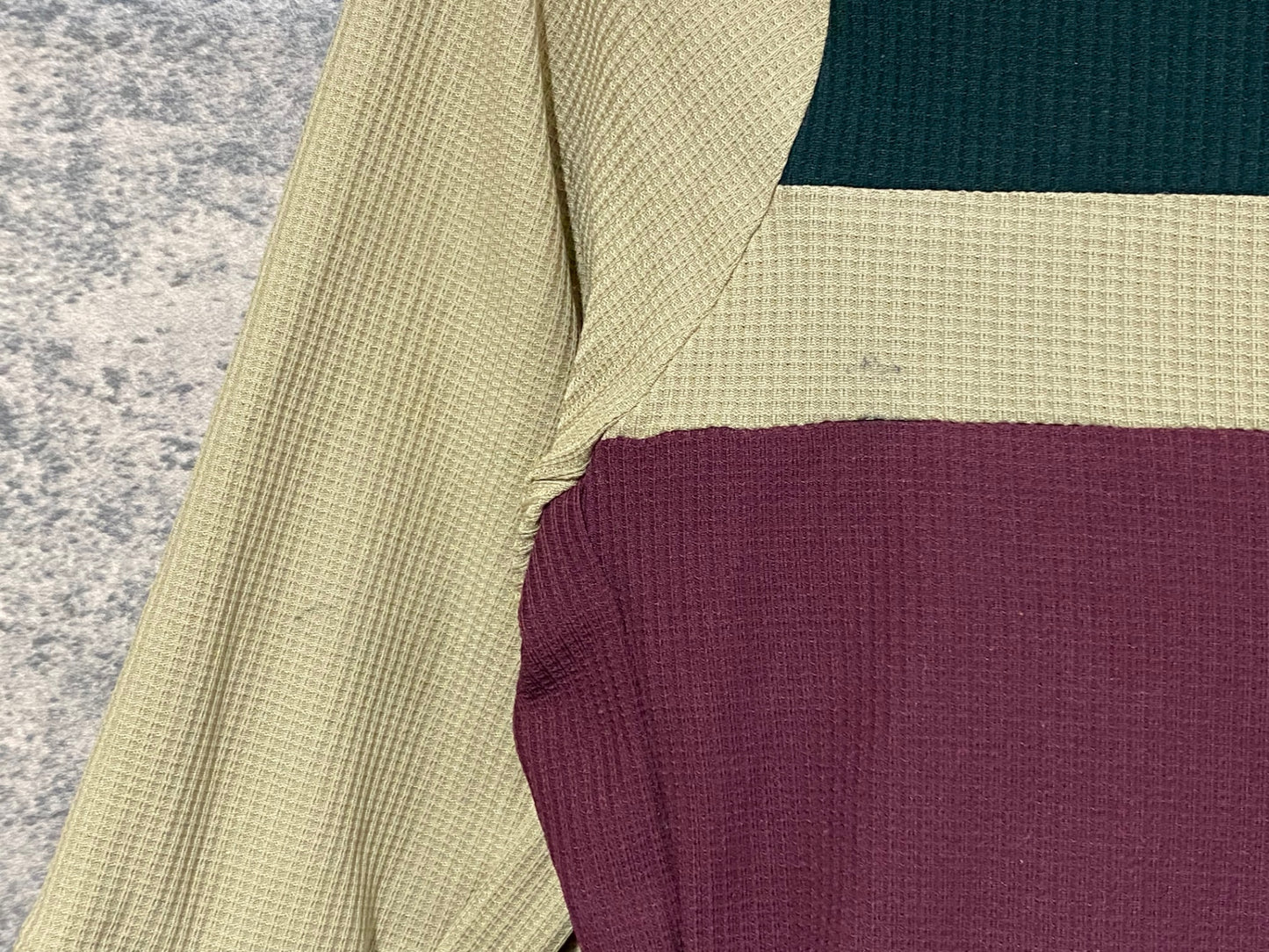 IZ142 イザドア Isadore 半袖 サイクルジャージ カーキ バーガンディ S