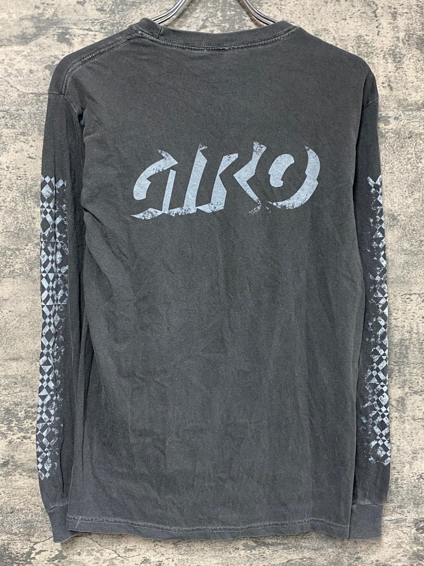 IZ186 ジロ GIRO 長袖 サイクルジャージ グレー S