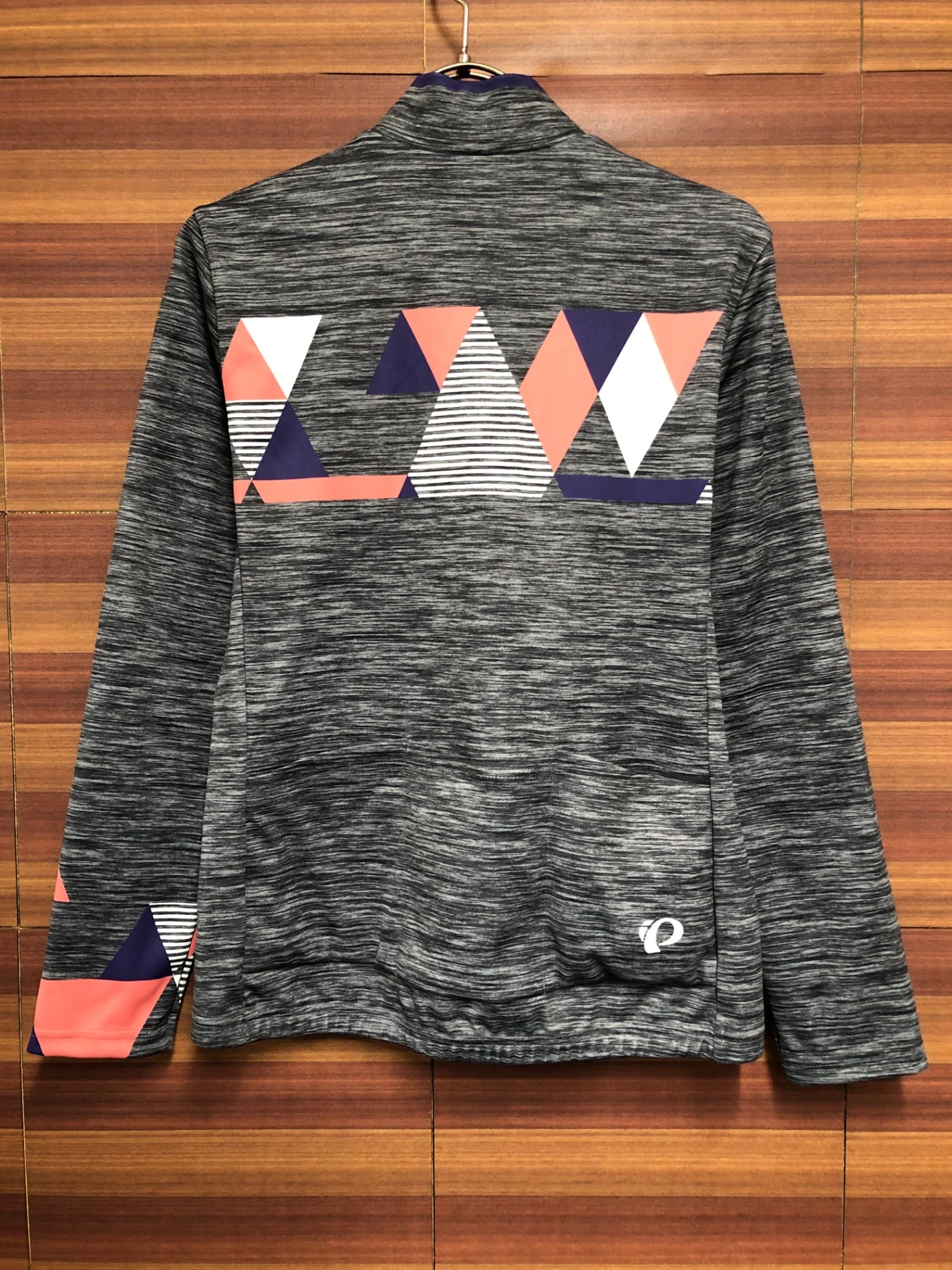 IN390 パールイズミ PEARL iZUMi 長袖サイクルジャージ グレー M 裏起毛