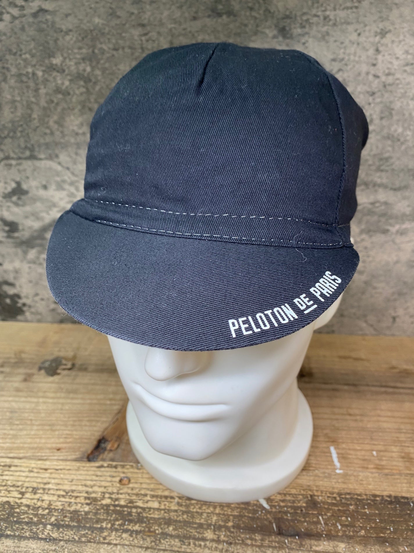 JC062 プロトンドパリ Peloton de Paris サイクルキャップ 黒 ワンサイズ