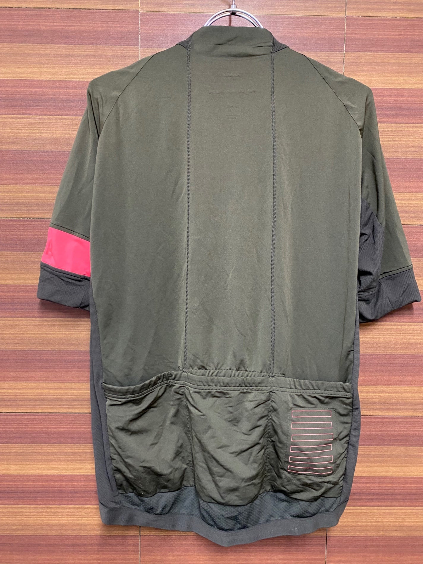 IF738 ラファ Rapha PROTEAM JERSEY 半袖サイクルジャージ 茶 XL