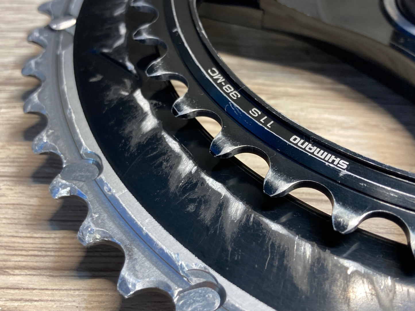 IX708 シマノ SHIMANO デュラエース DURA-ACE FC-9000 クランクセット 170mm 52/38T リコール点検済み