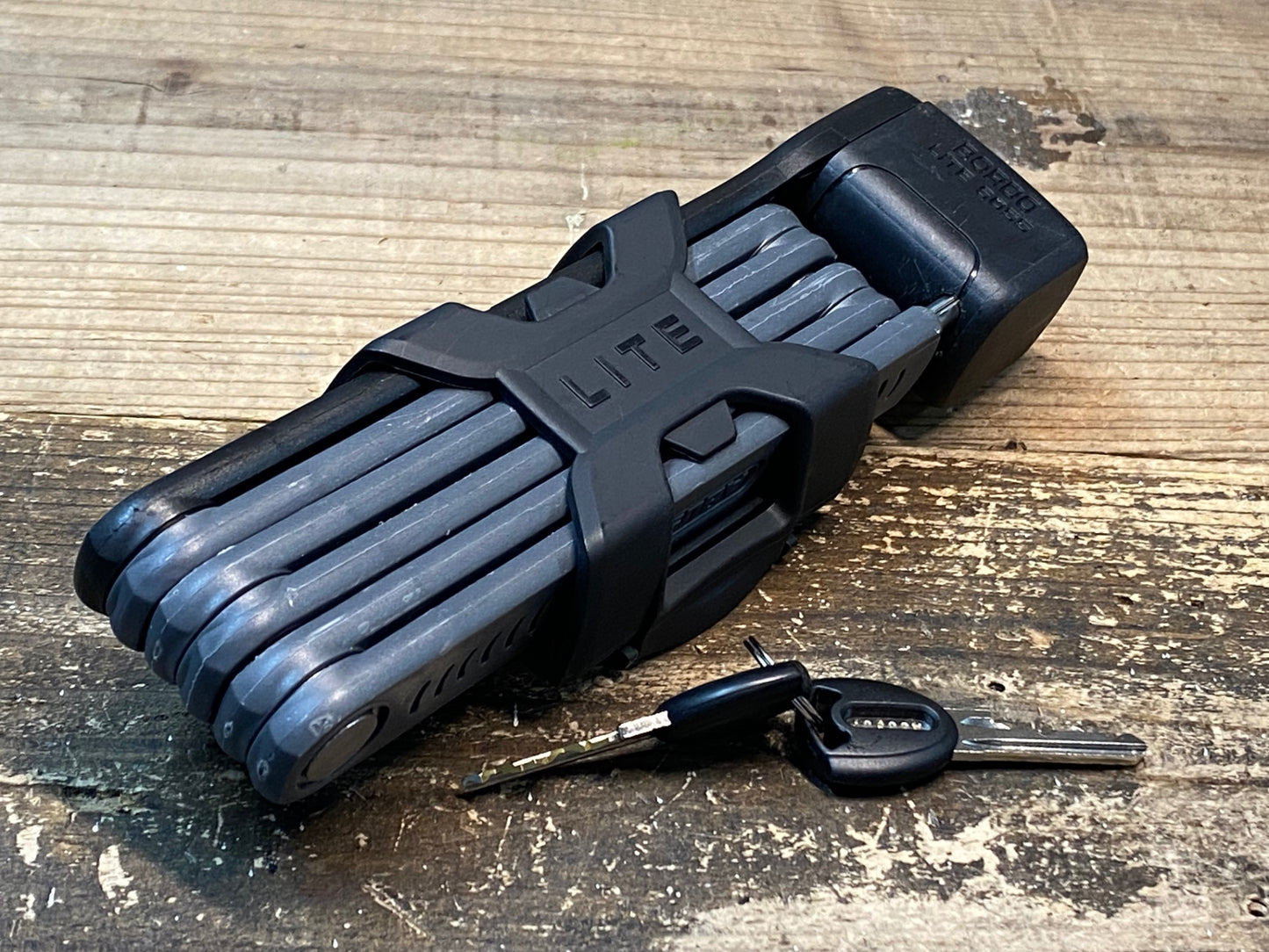 IZ251 アブス ABUS BORDO LITE 6055 ブレードロック グレー