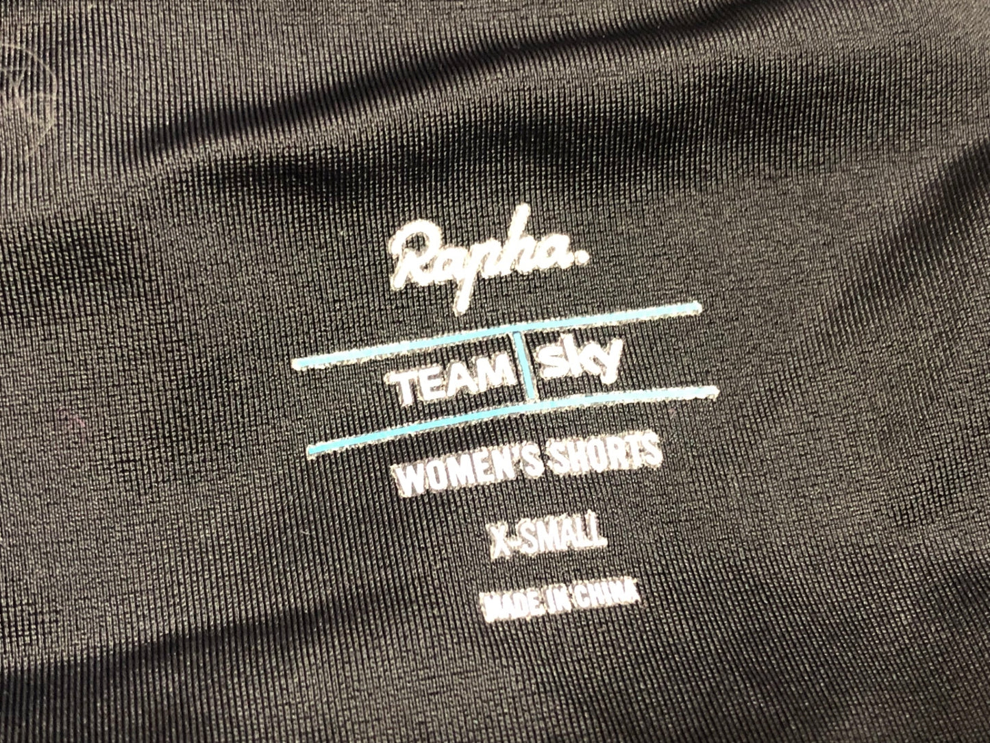 IQ867 ラファ Rapha WOMEN'S SHORTS レーサーパンツ 黒 XS TEAM sky