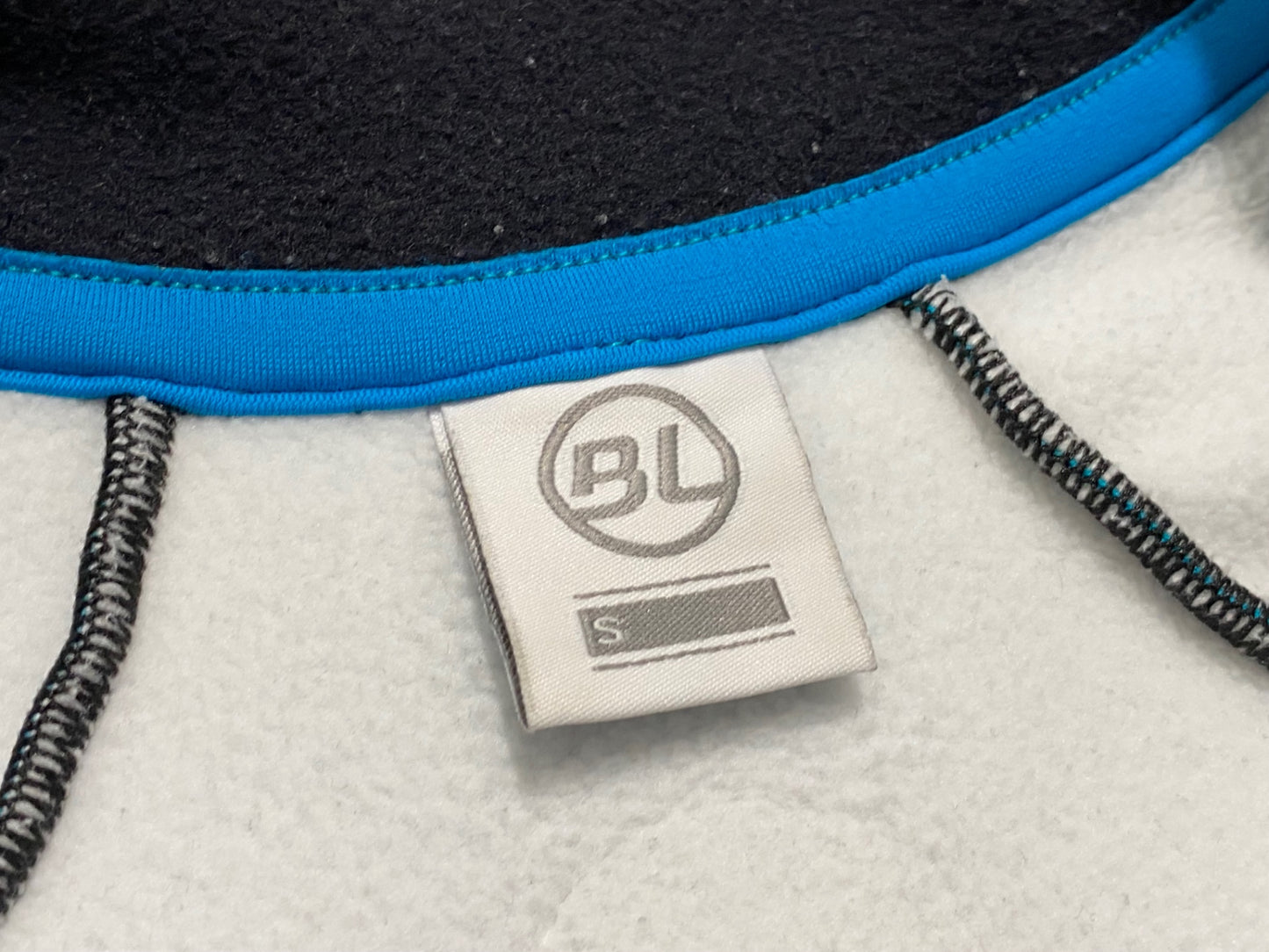 IV529 バイシクルライン Bicycle Line BL 長袖 サイクルジャケット 黒 ターコイズ S