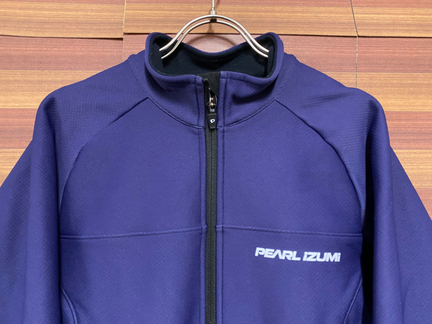 IT162 パールイズミ PEARL iZUMi 長袖 サイクルジャケット パープル L 裏起毛