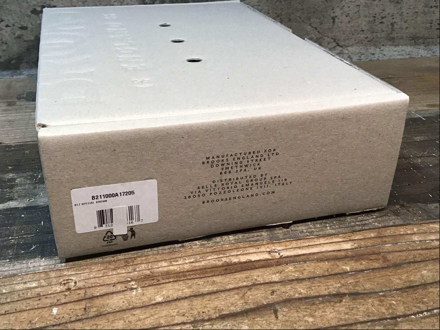 IS448 ブルックス BROOKS B17 SPECIAL サドル ブラウン