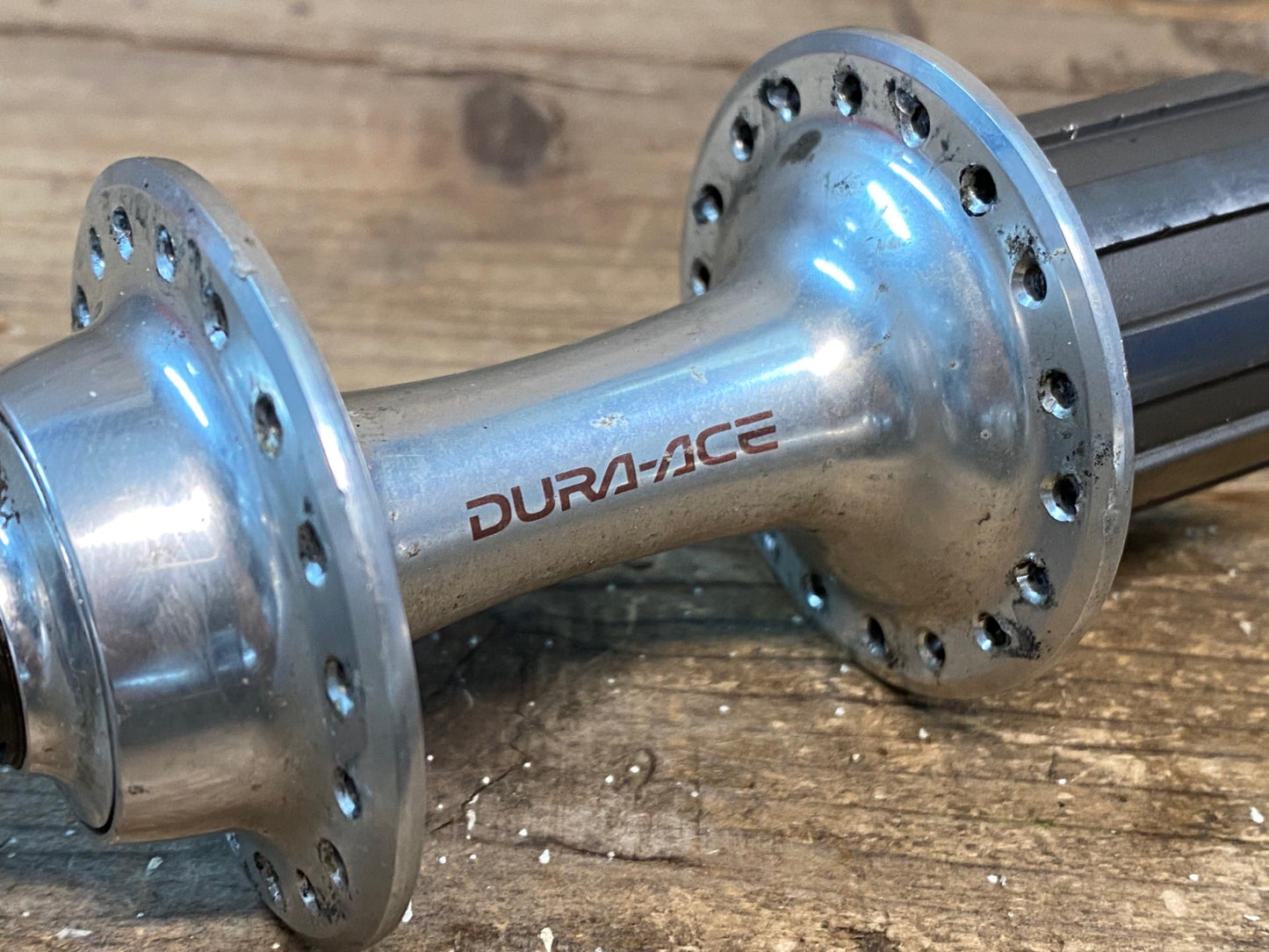 IN592 シマノ Shimano デュラエース DURA-ACE HB/FB-7700 前後ハブセット 8/9s 36H