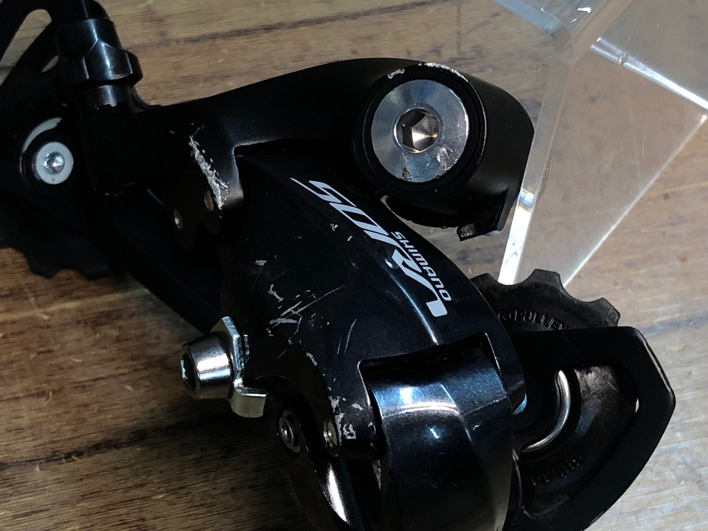 HH424 シマノ SHIMANO ソラ SORA RD-R3000 リアディレイラー 黒 9S