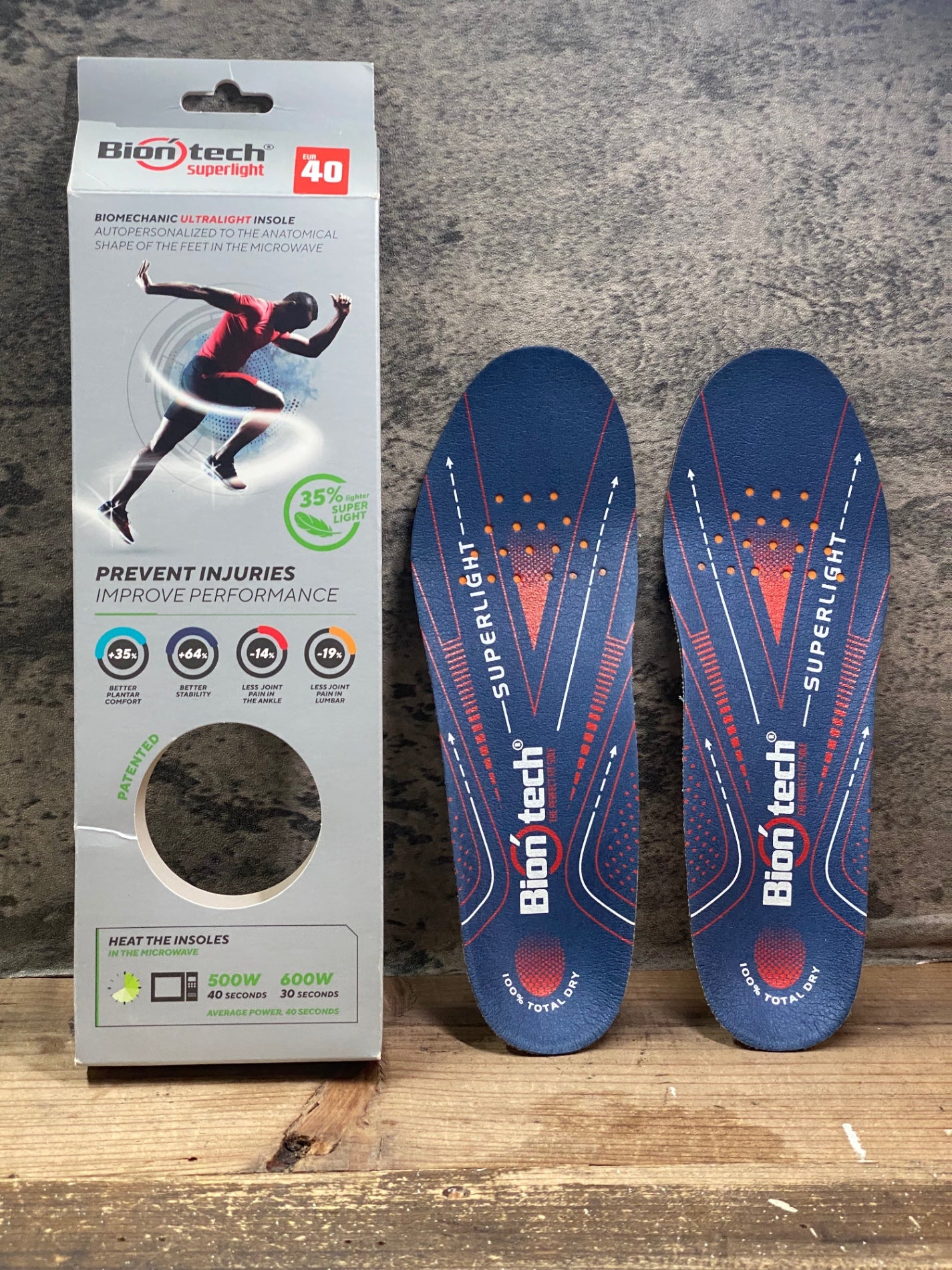 IR603 バイオンテック Biontech インソール EU40