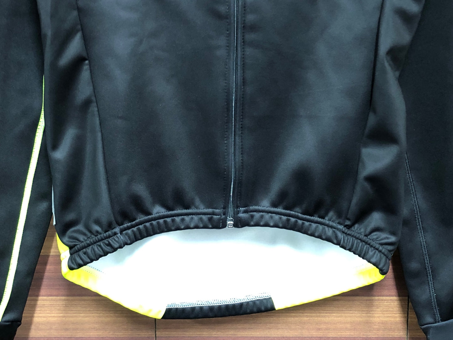 IP670 ピアソン PEARSON 長袖 サイクルジャージ 裏起毛 黒 Sサイズ
