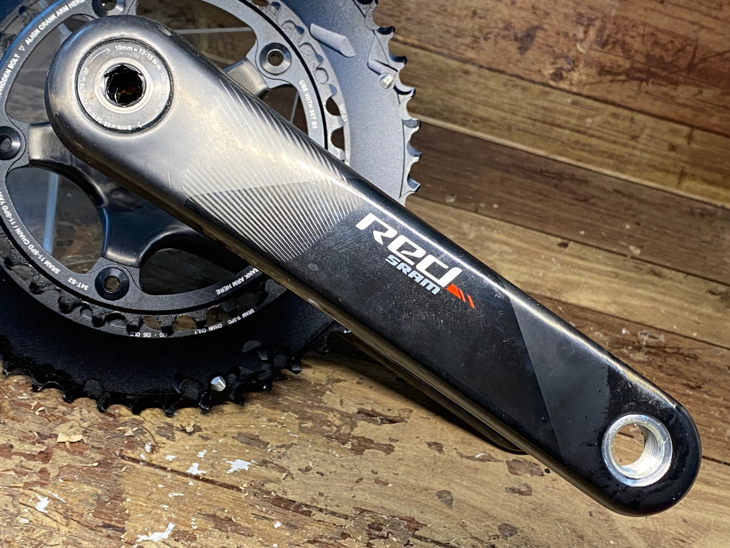 IE401 スラム SRAM RED 22 クランクセット 175mm 50/34T