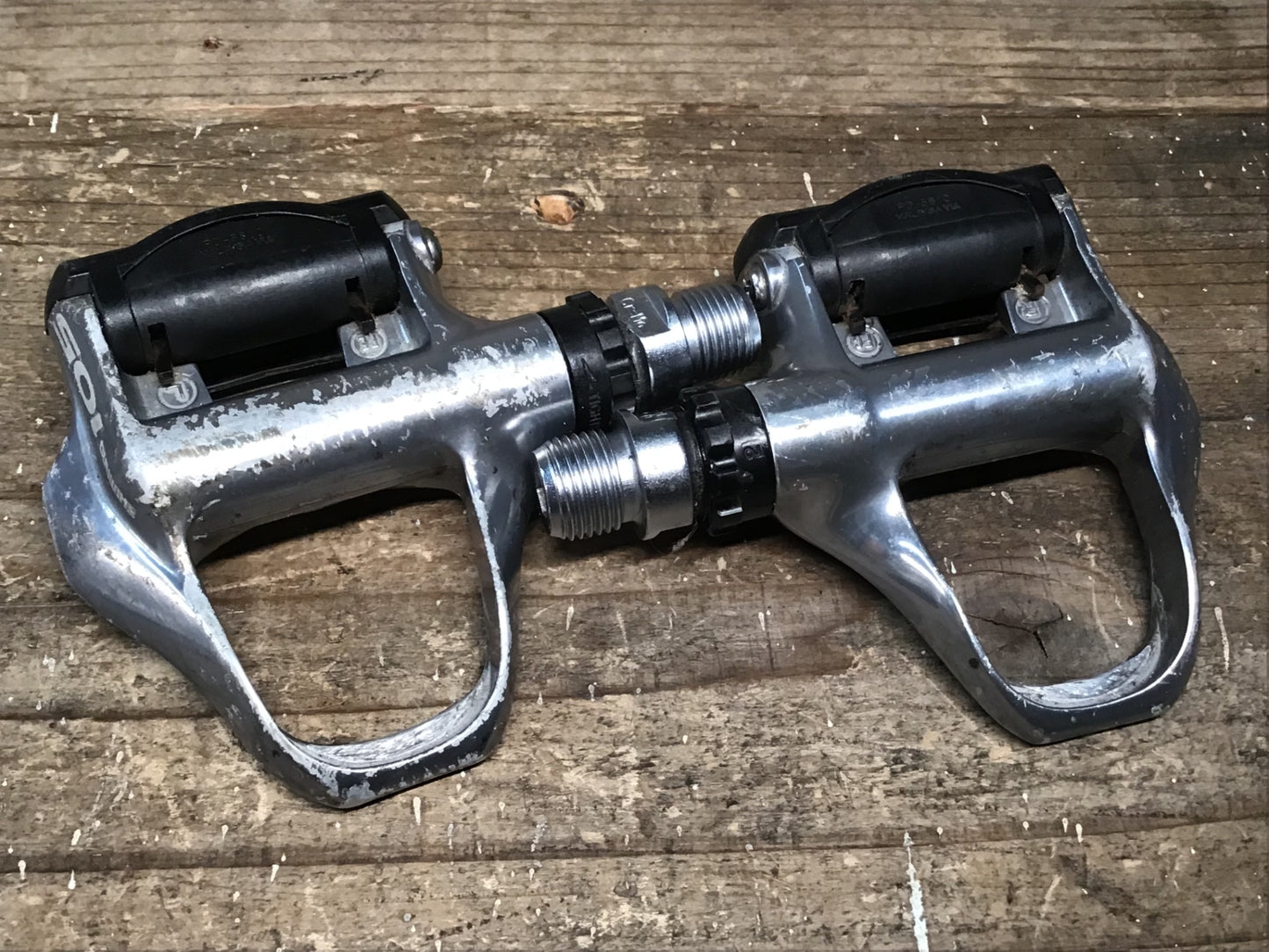 IP780 シマノ SHIMANO 105 PD-5610 ビンディングペダル シルバー 錆
