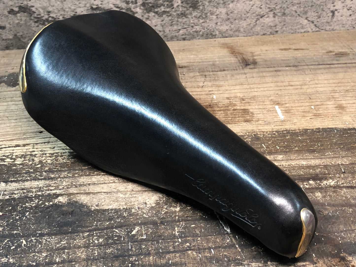 IY974 カンパニョーロ Campagnolo エレクタ Electa サドル スチールレール ブラック