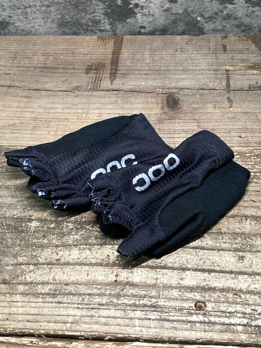 IY539 ポック poc 指切り サイクルグローブ 黒 S