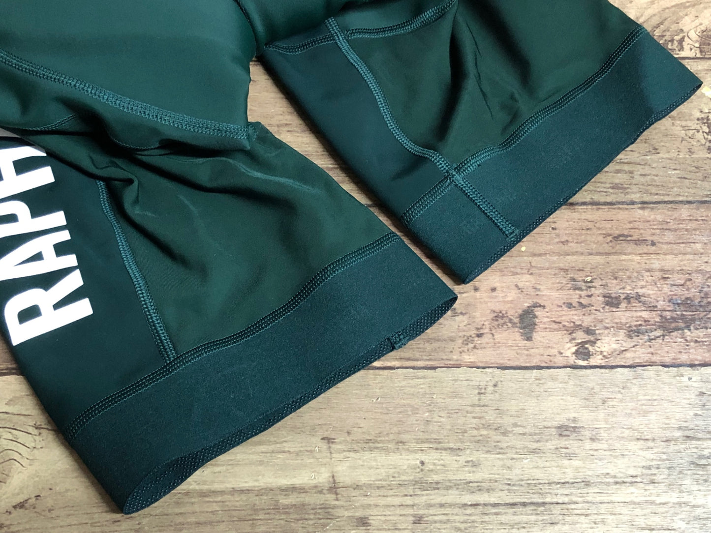 IT541 ラファ Rapha PRO TEAM WINTER BIB SHORTS ビブショーツ 緑 L 裏起毛