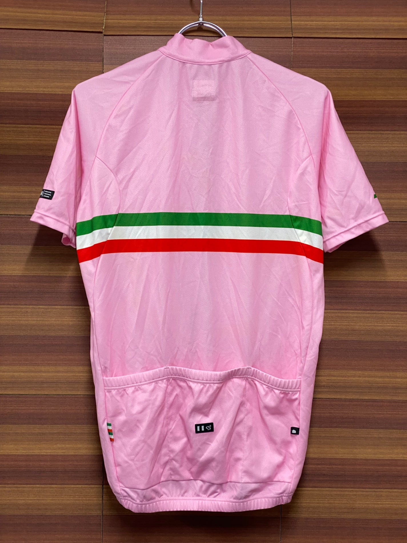 IS415 デマルキ De Marchi 半袖 サイクルジャージ M ピンク