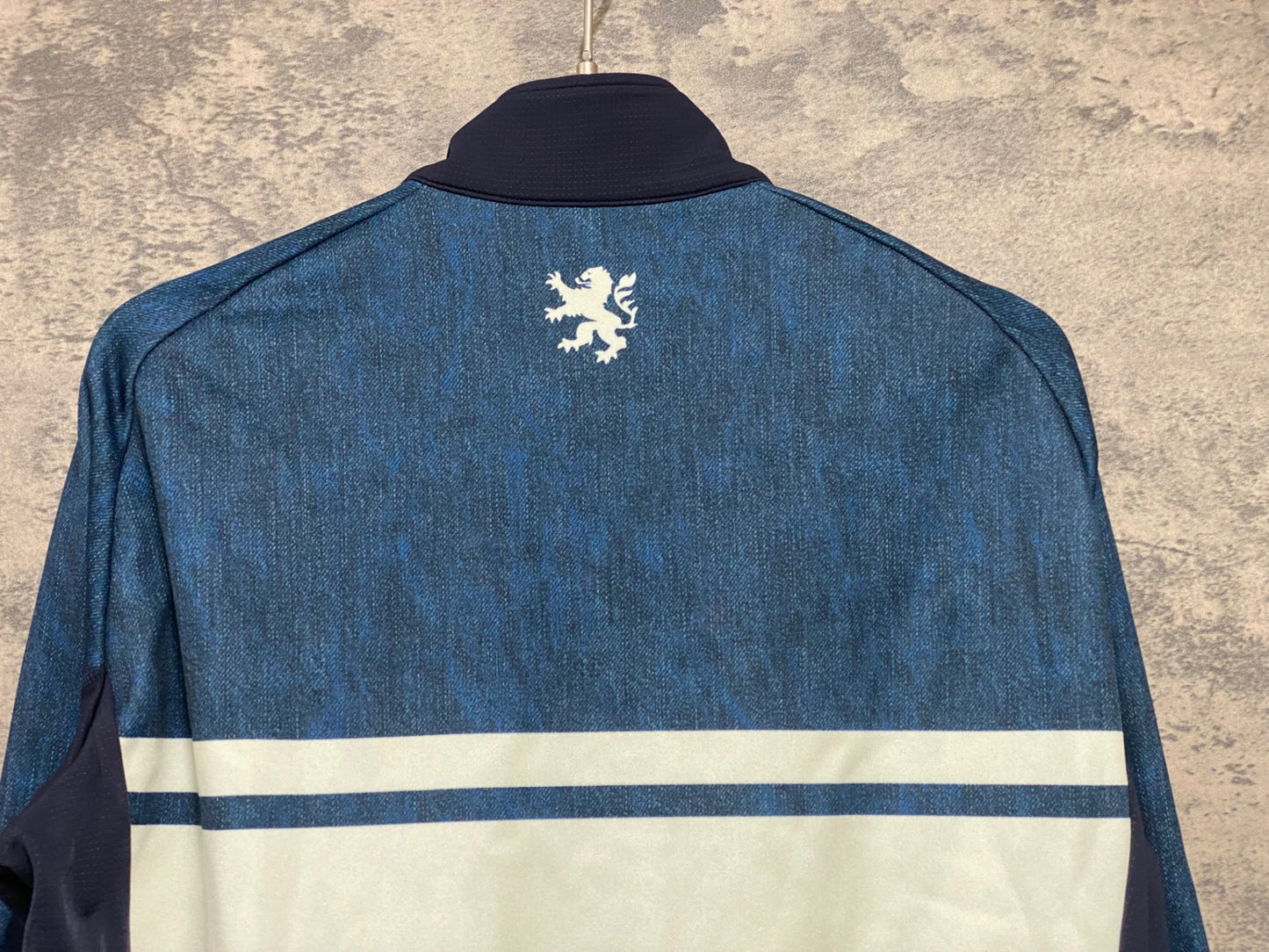 IZ771 リオンドカペルミュール Lion de KAPELMUUR 長袖 サイクルジャケット 濃紺 深緑 M 裏起毛