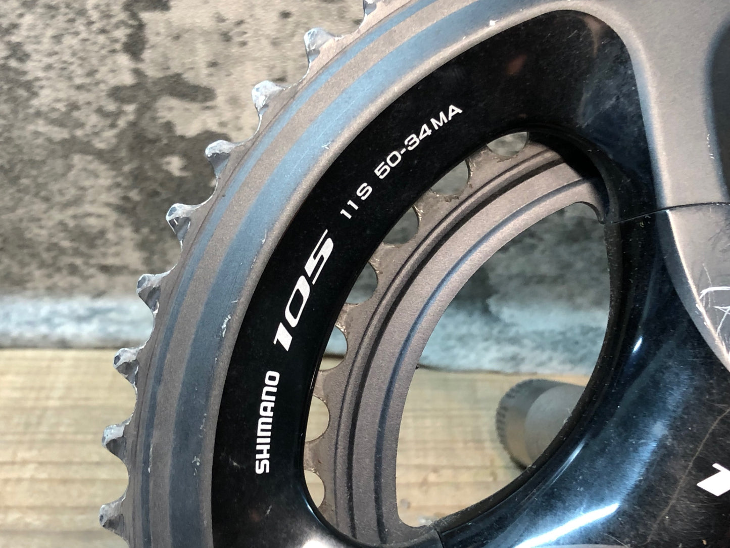IR432 シマノ SHIMANO 105 FC-5800 右クランク 172.5mm 50/34T