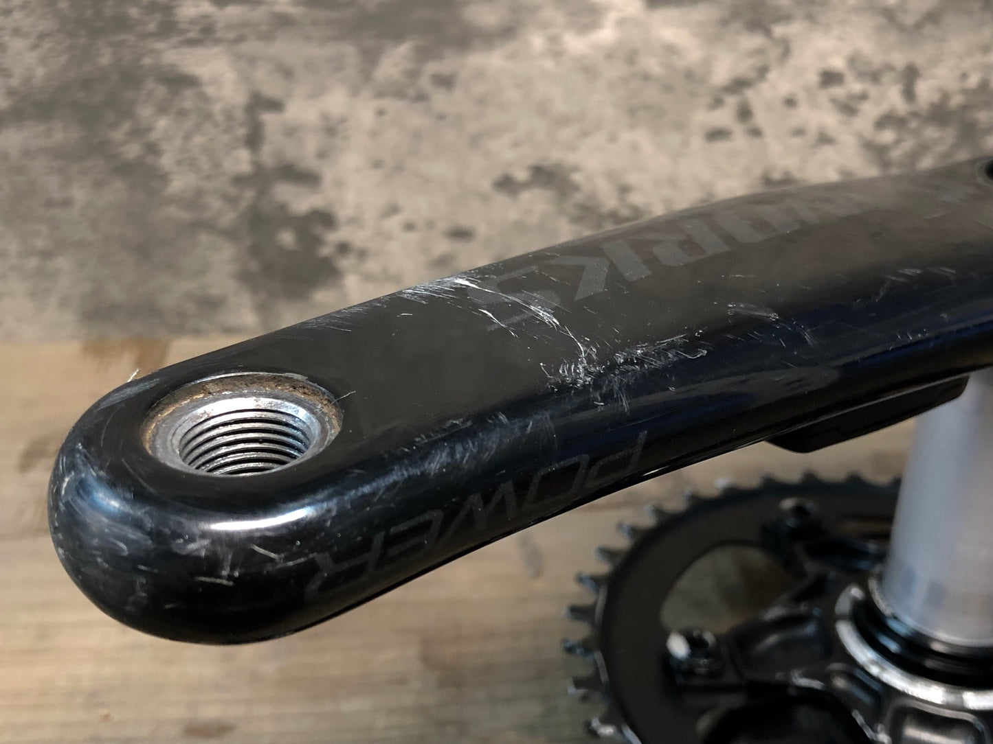 IN700 スペシャライズド SPECIALIZED S-WORKS POWER カーボン クランクセット 170mm PRAXIS 40T ナローワイド 動作確認済