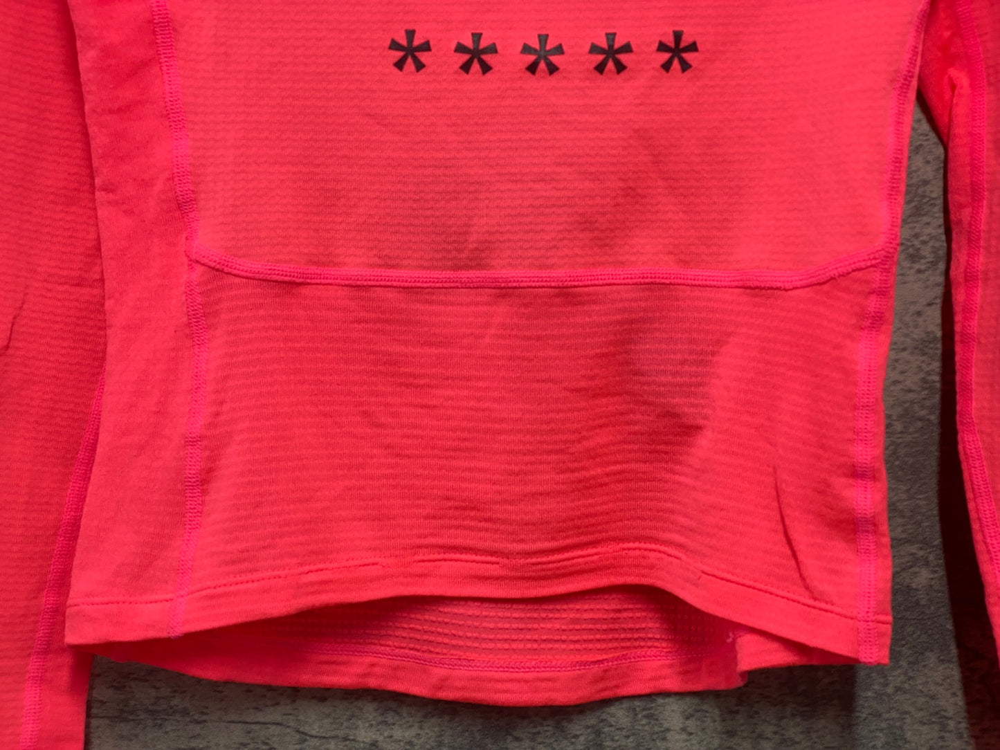 IV527 ラファ Rapha PRO TEAM THERMAL BASE LAYER 長袖 べースレイヤー ピンク S