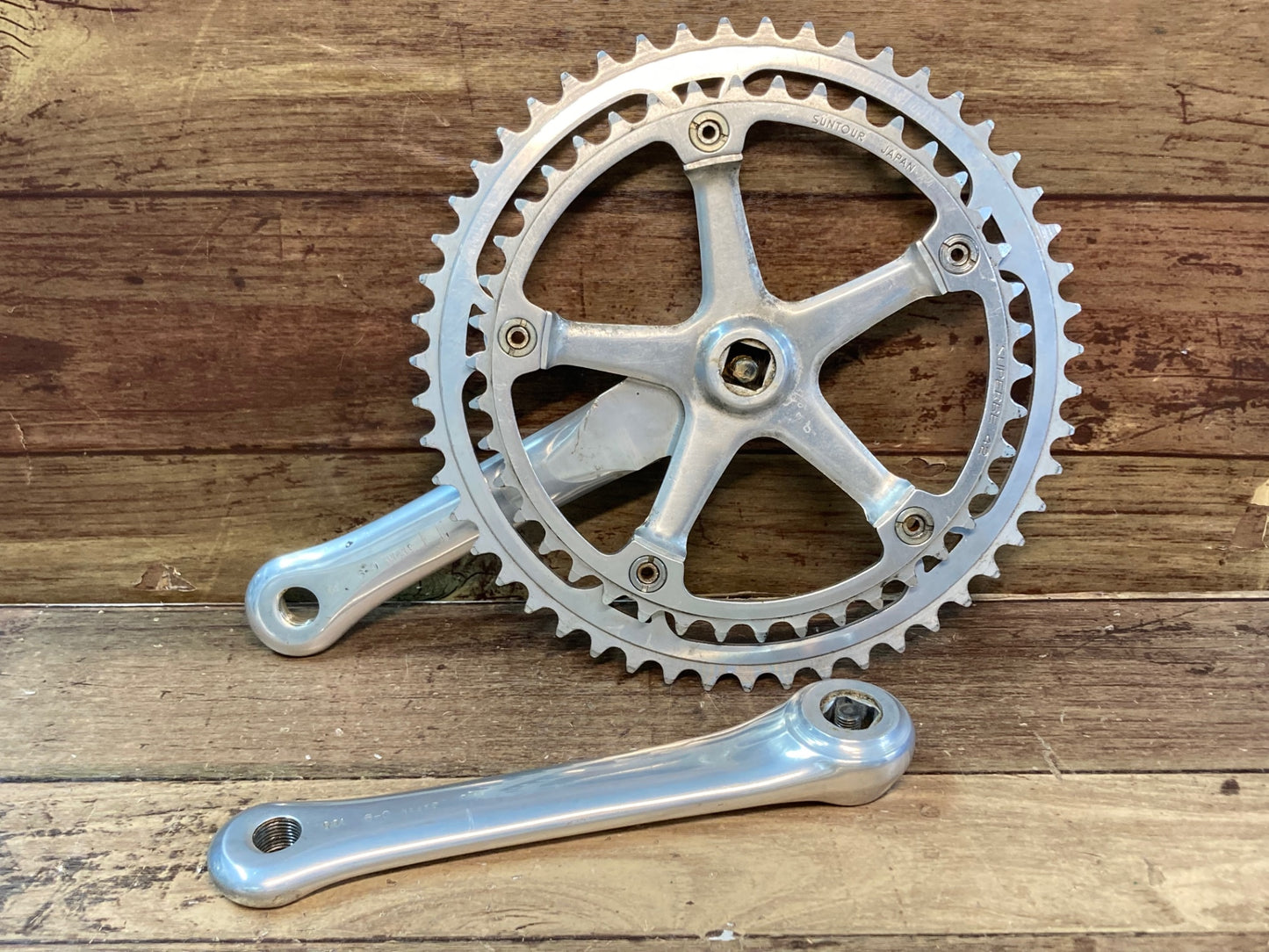 IL943 スギノ SUGINO エアロマイティ AERO MIGHTY クランクセット 165mm 51/42T