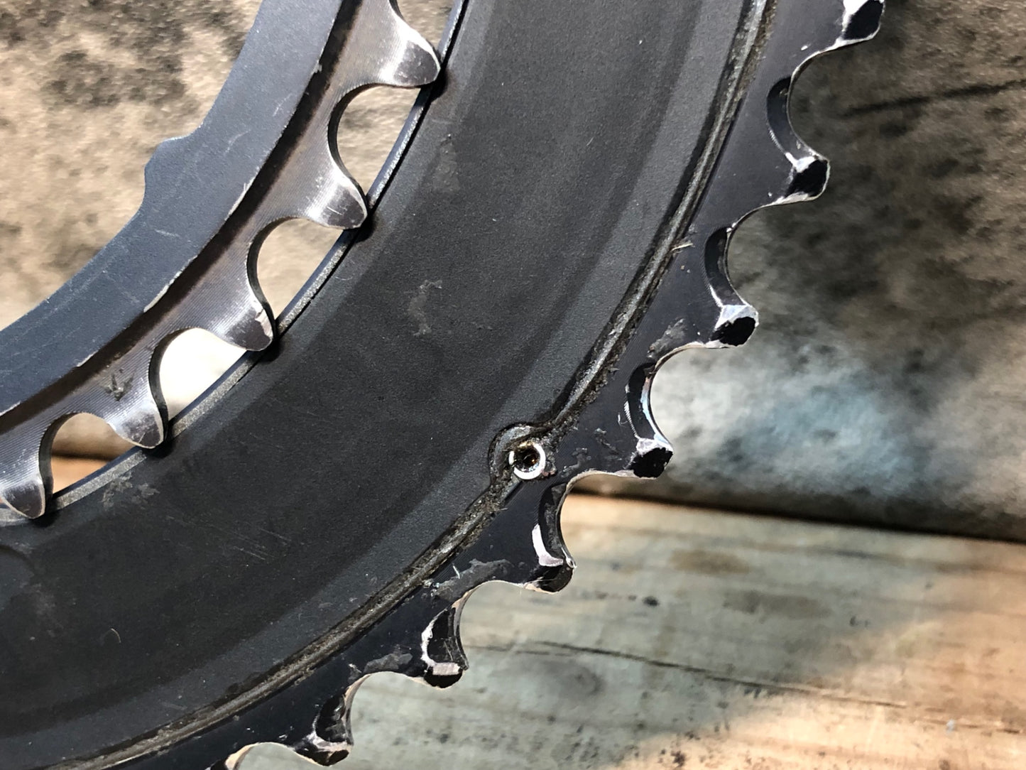 IS492 シマノ SHIMANO アルテグラ ULTEGRA FC-R8000 50/34T チェーンリング 取付ボルト付き