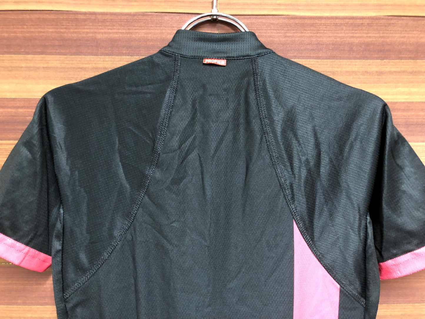 IO344 ボントレガー BONTRAGER 半袖 サイクルジャージ 黒 S レディース