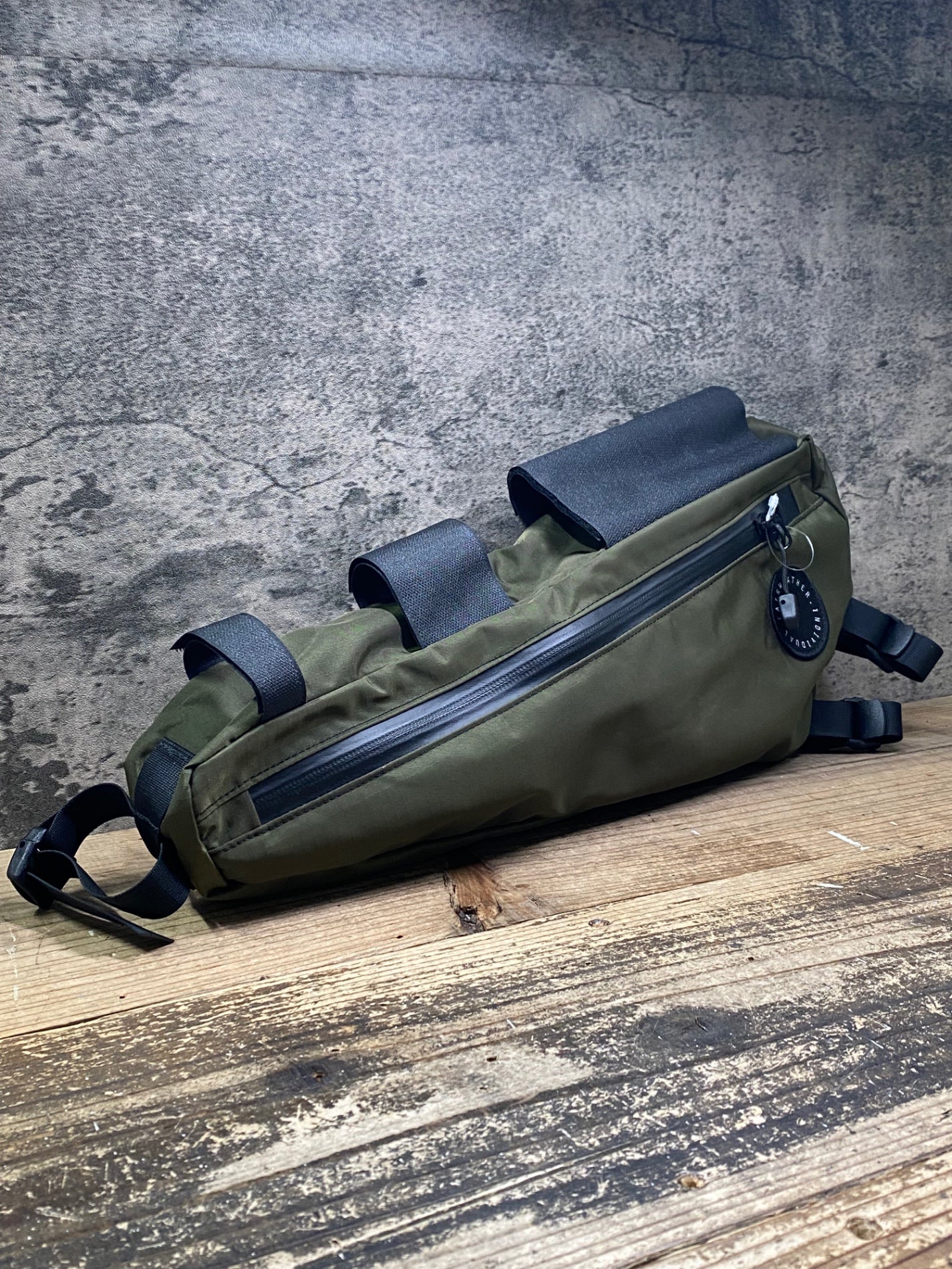 JC760 フェアウェザー FAIRWEATHER frame bag フレームバッグ カーキ