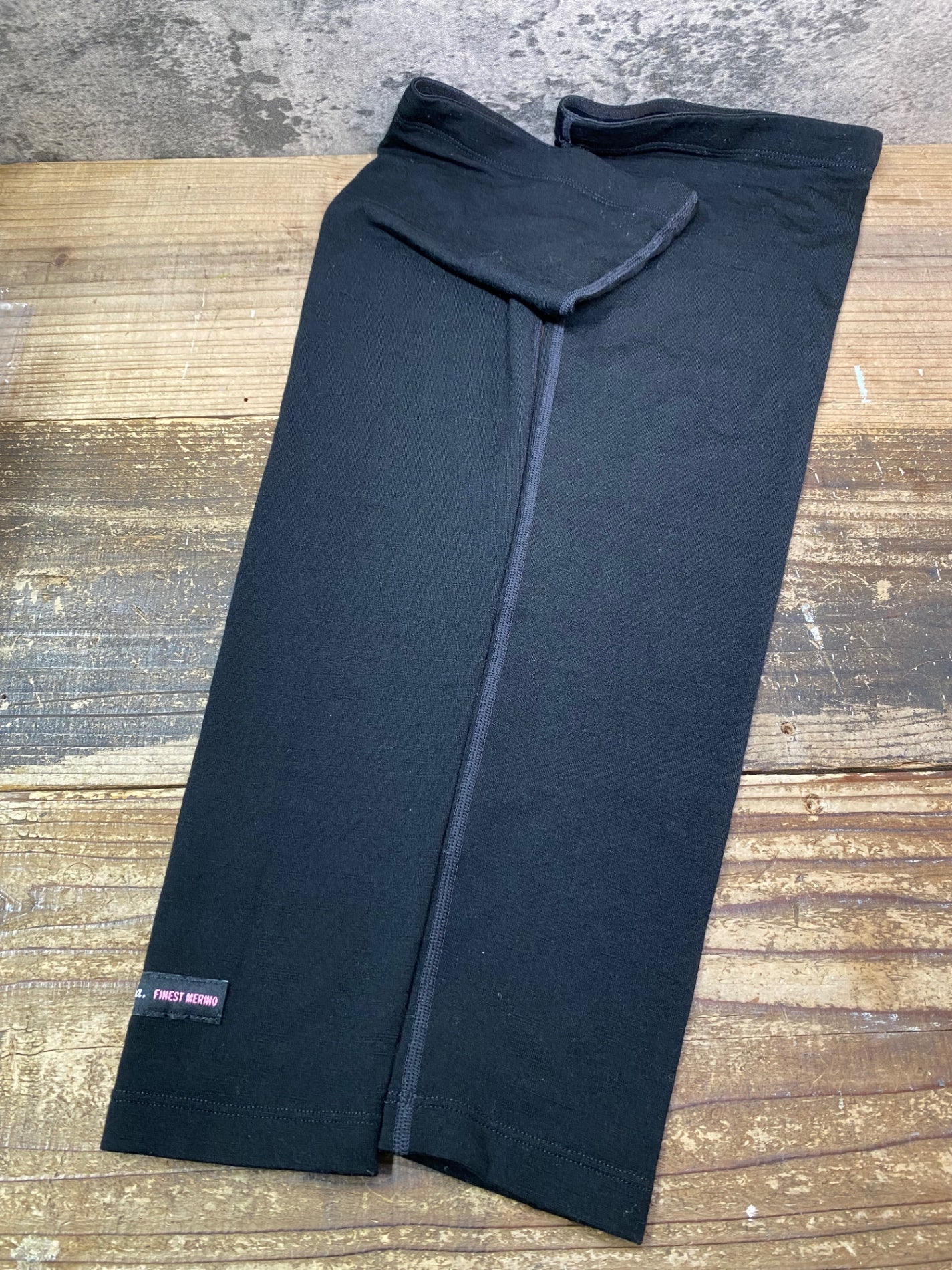 JC631 ラファ Rapha メリノ レッグカバー 黒 M