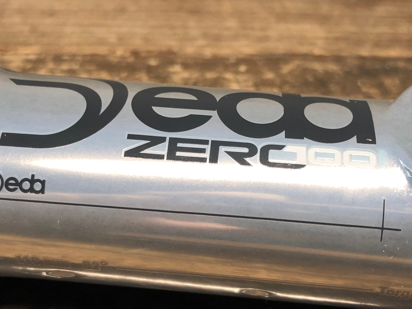 IZ831 デダ Deda ゼロ ZERO 100 SERVIZIO CORSE アルミステム 銀 110mm Φ31.7 OS
