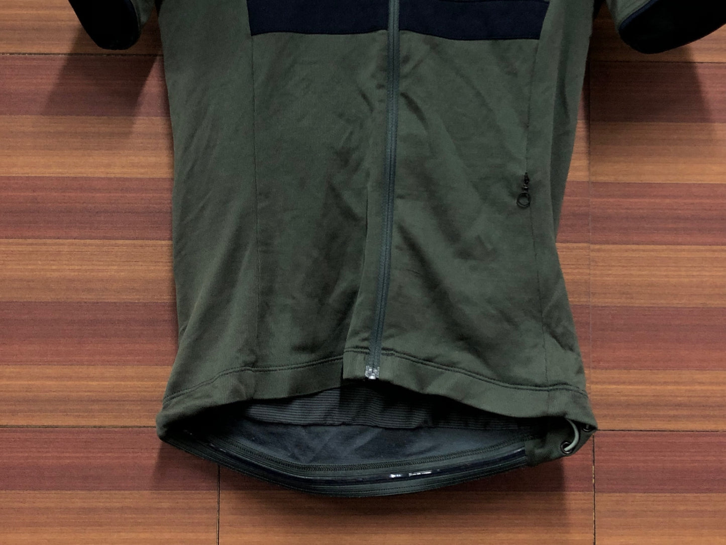 IO945 ラファ Rapha WOMEN'S BREVET JERSEY Ⅱ 半袖 サイクルジャージ オリーブ XXS レディース ※背面ポケット小穴