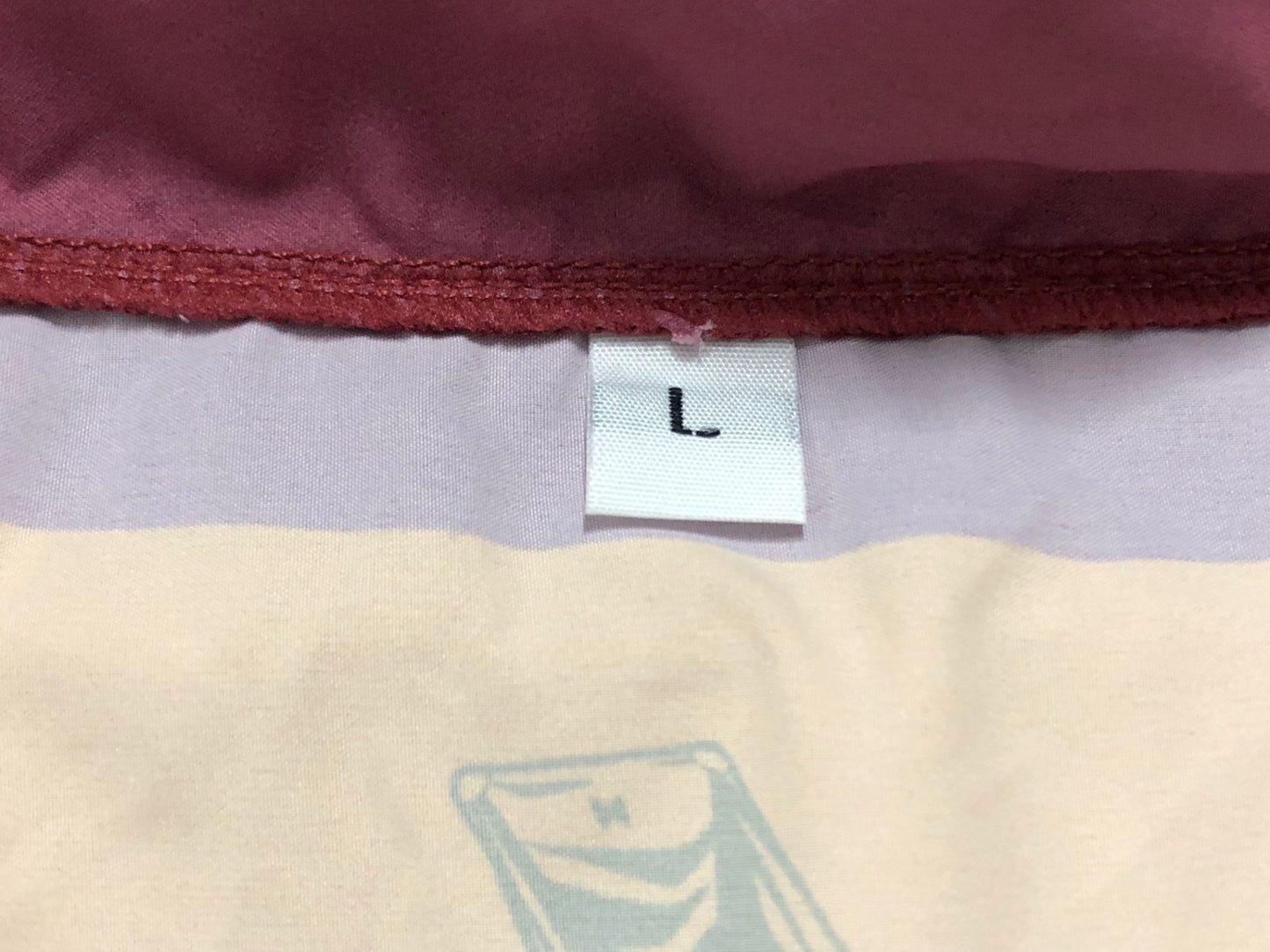 IT006 GSR Gear 長袖 ウィンドブレーカー ベージュ オレンジ L ゆるキャン△ 痛ジャージ