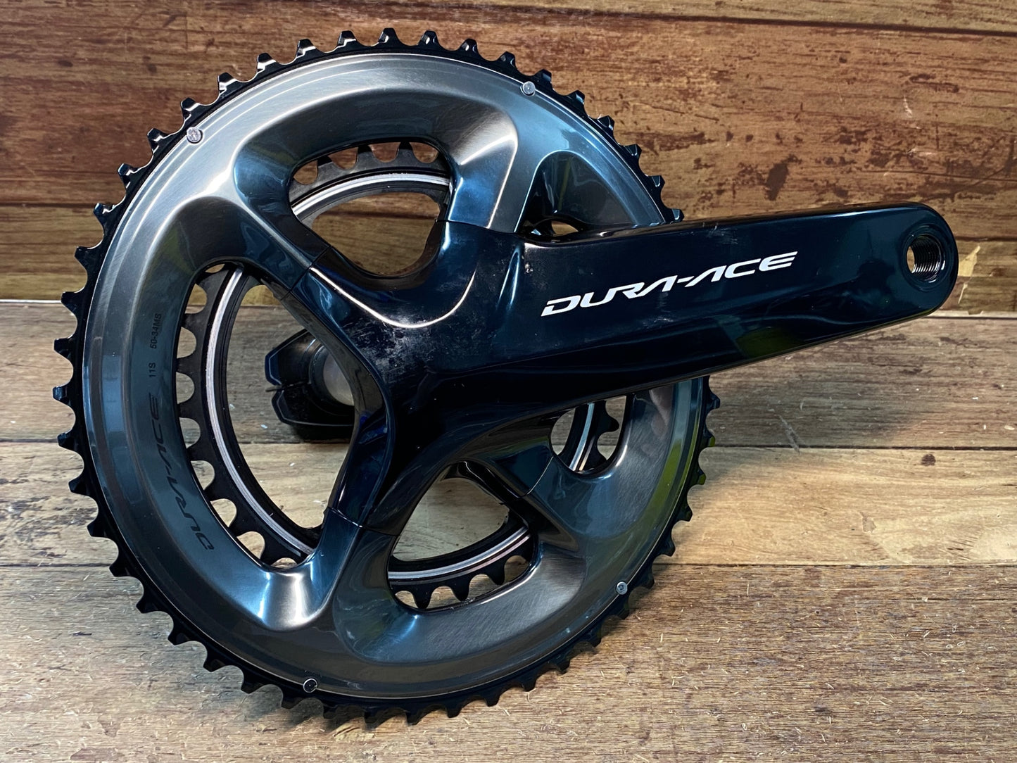 IM676 シマノ SHIMANO デュラエース DURA-ACE FC- R9100 クランクセット 167.5mm 50/34