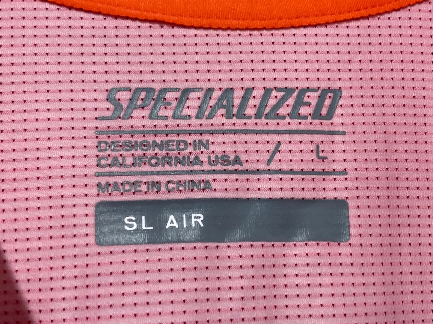 IW723 スペシャライズド SPECIALIZED SL AIR 長袖 サイクルジャージ 赤 L