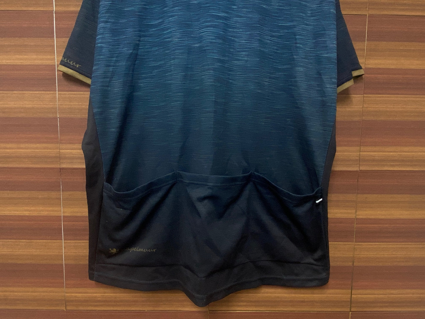 IN614 カペルミュール KAPELMUUR 半袖 サイクルジャージ 紺 WXL