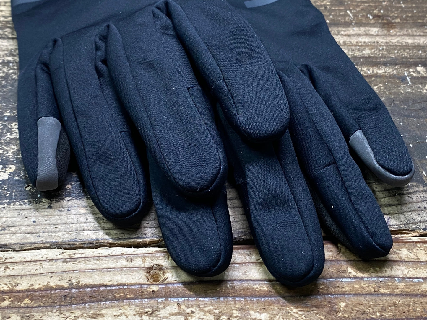 JC620 ラファ Rapha PRO TEAM WINTER GLOVES 裏起毛 長指 サイクルグローブ 黒 L