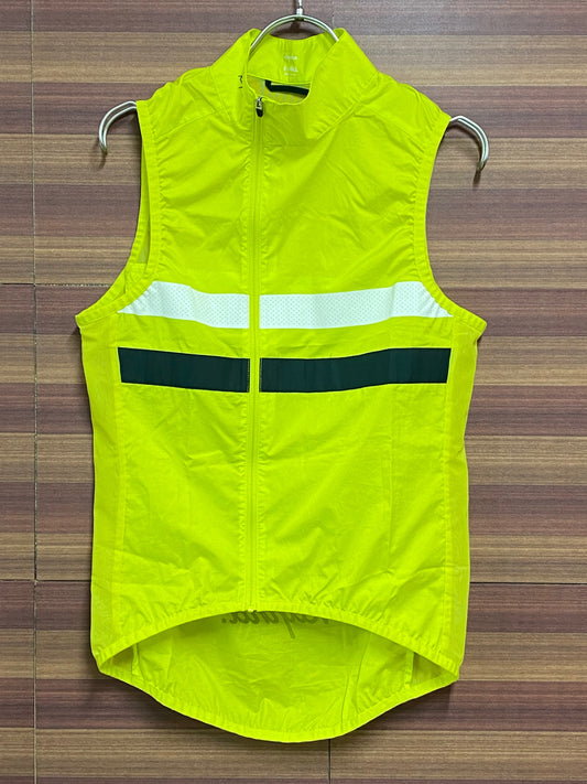 HU390 ラファ RAPHA BREVET GILET ジレ ベスト 蛍光黄 XS