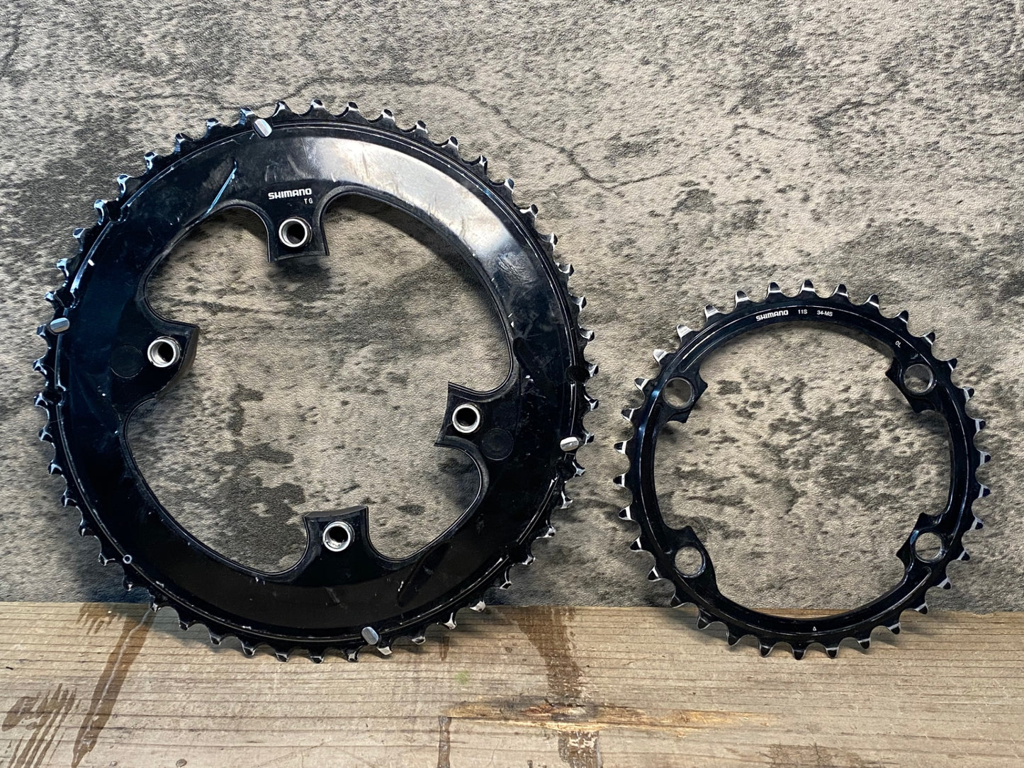 IN717 シマノ SHIMANO デュラエース DURA-ACE FC-R9100 チェーンリング 50/34T