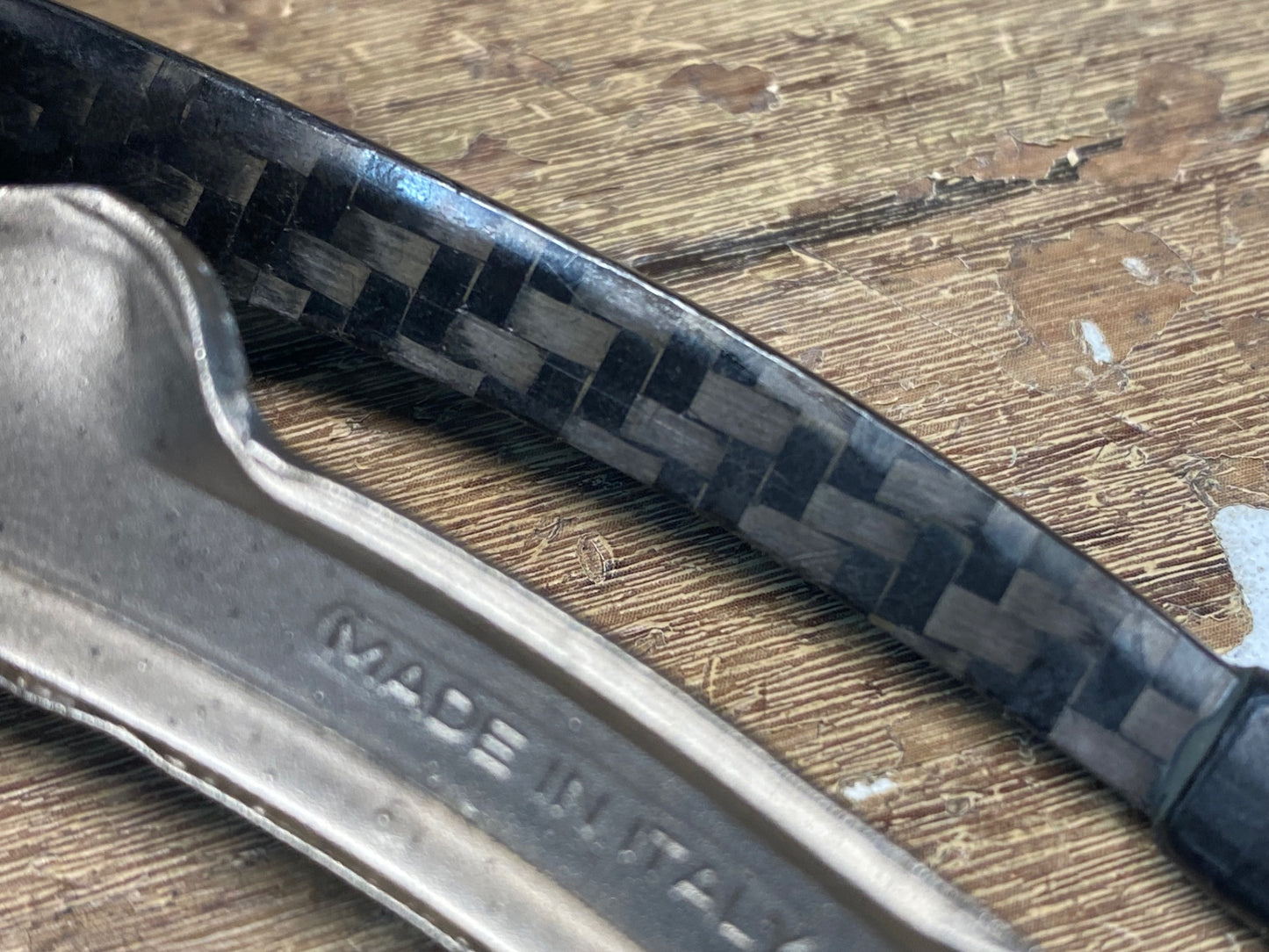 IF412 カンパニョーロ CAMPAGNOLO レコード RECORD TITANIUM フロントディレイラー 11S バンド式 Φ32