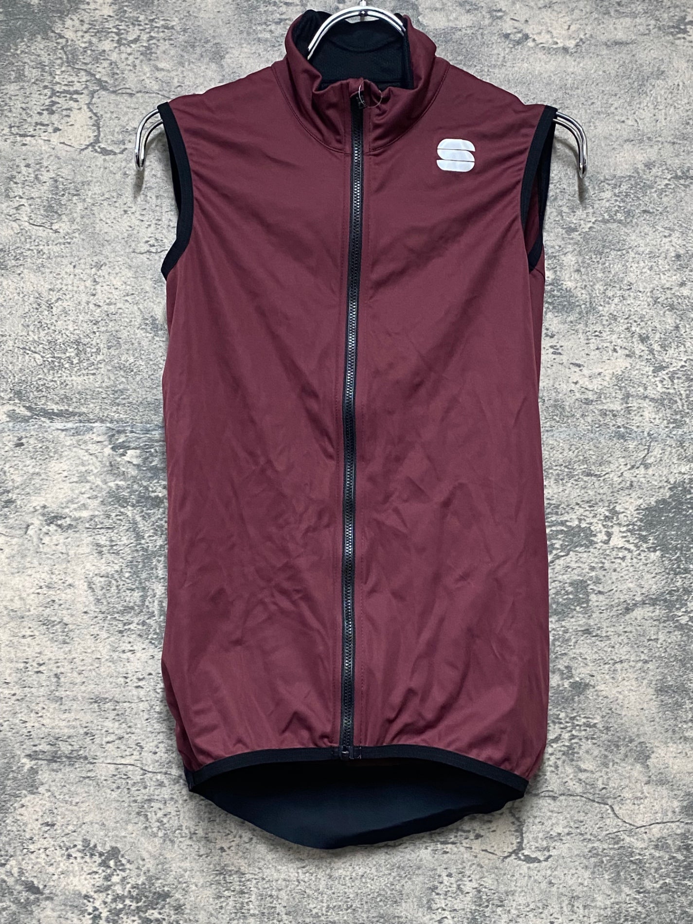 JB365 スポーツフル Sportful サイクルベスト ジレ バーガンディー S