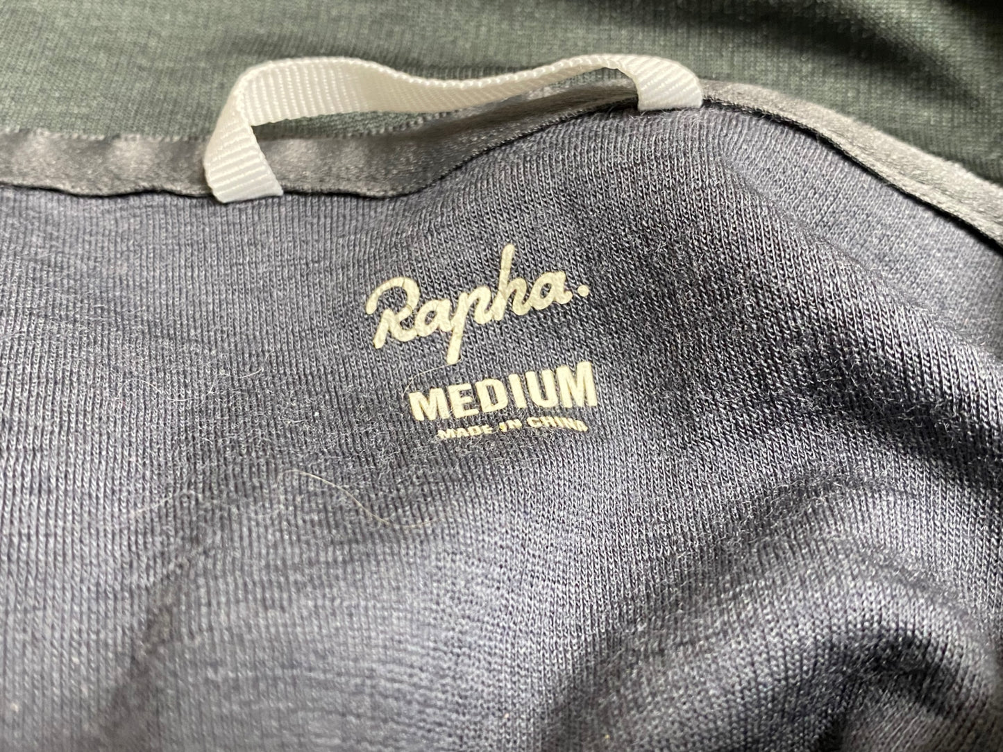 JC246 ラファ Rapha BREVET JERSEY 長袖 サイクルジャージ グレー M