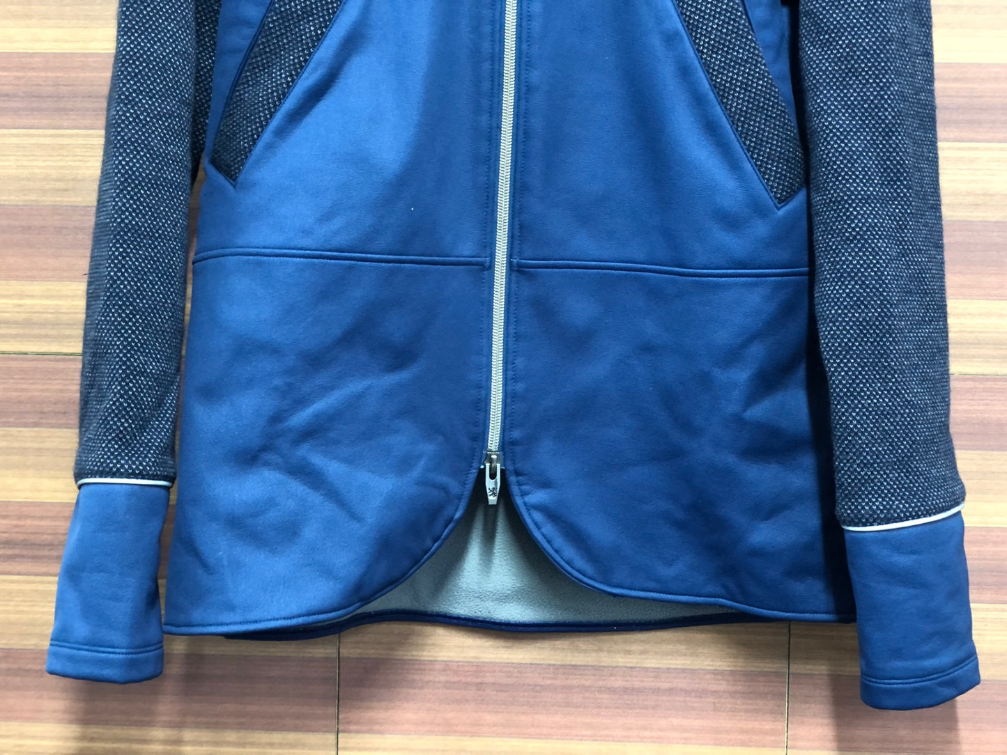 IS431 カペルミュール KAPELMUUR 長袖 サイクルジャケット 紺 黒 M 裏起毛 PONTETORTO