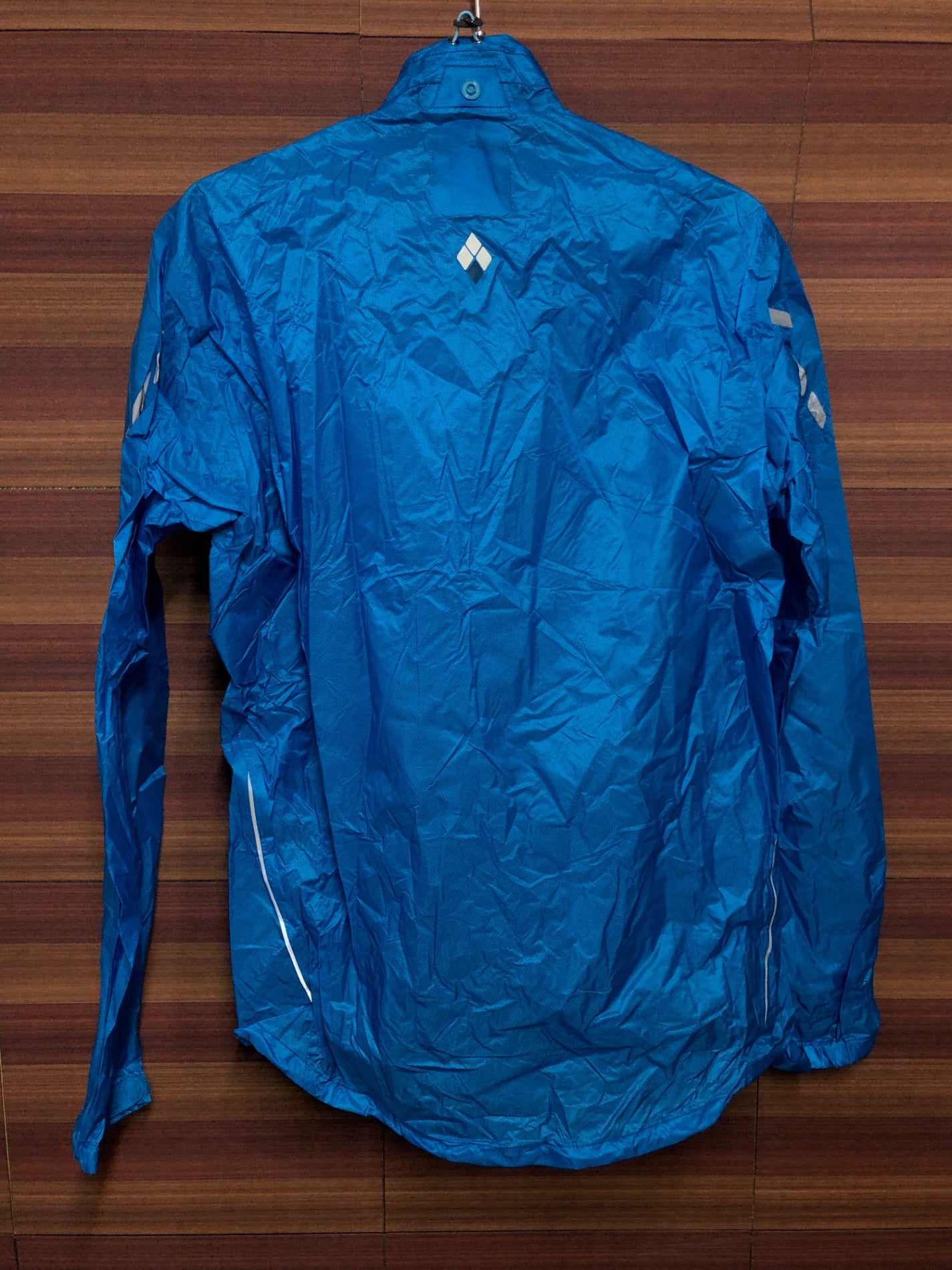 IL667 モンベル mont-bell 長袖 U.L. サイクル レインジャケット 青 S