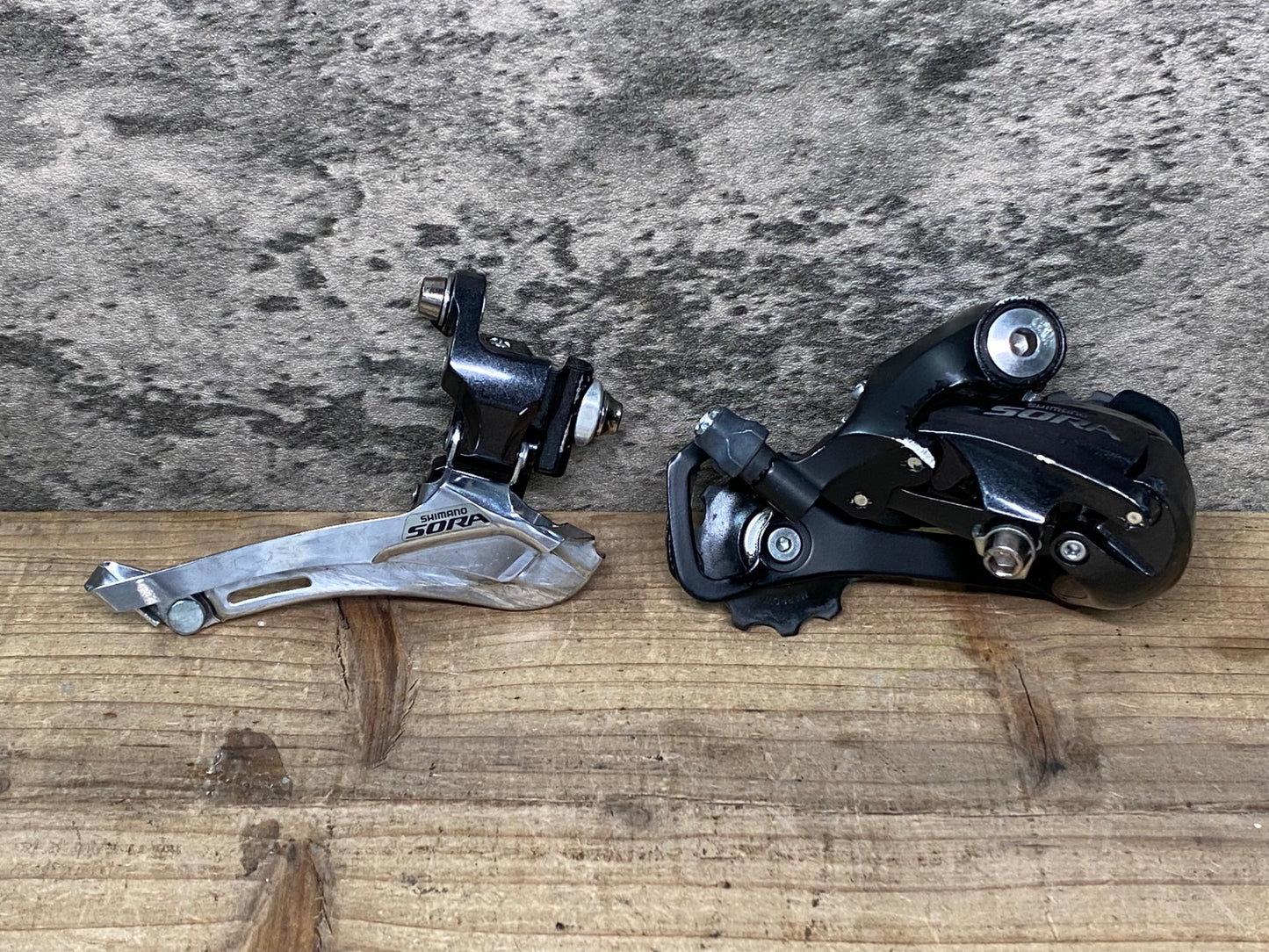 JB261 シマノ SHIMANO ソラ SORA FD-3500 RD-3500 ディレイラー セット 直付 2x9s