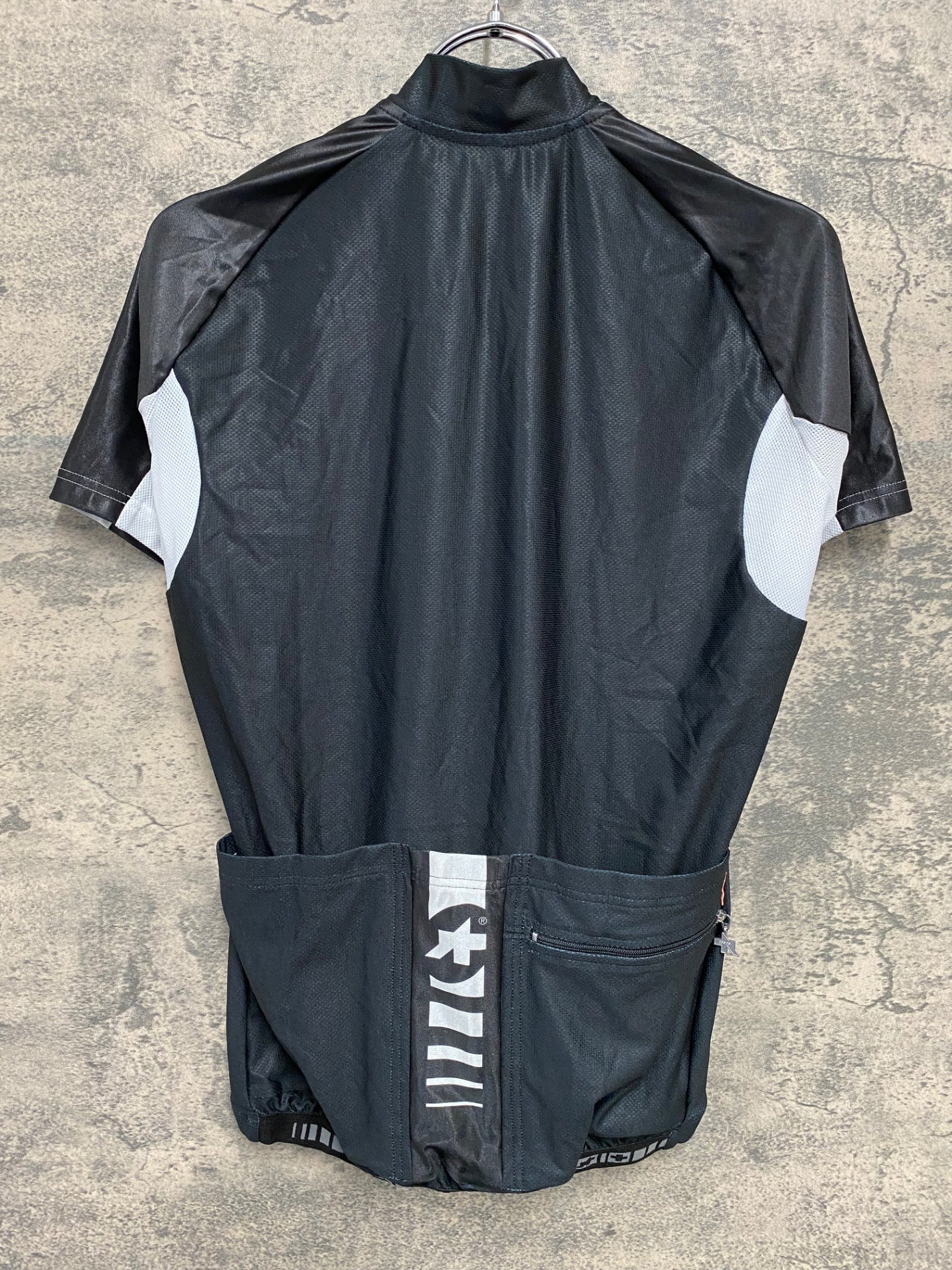 JA743 アソス assos 半袖 サイクルジャージ 黒 白 XS