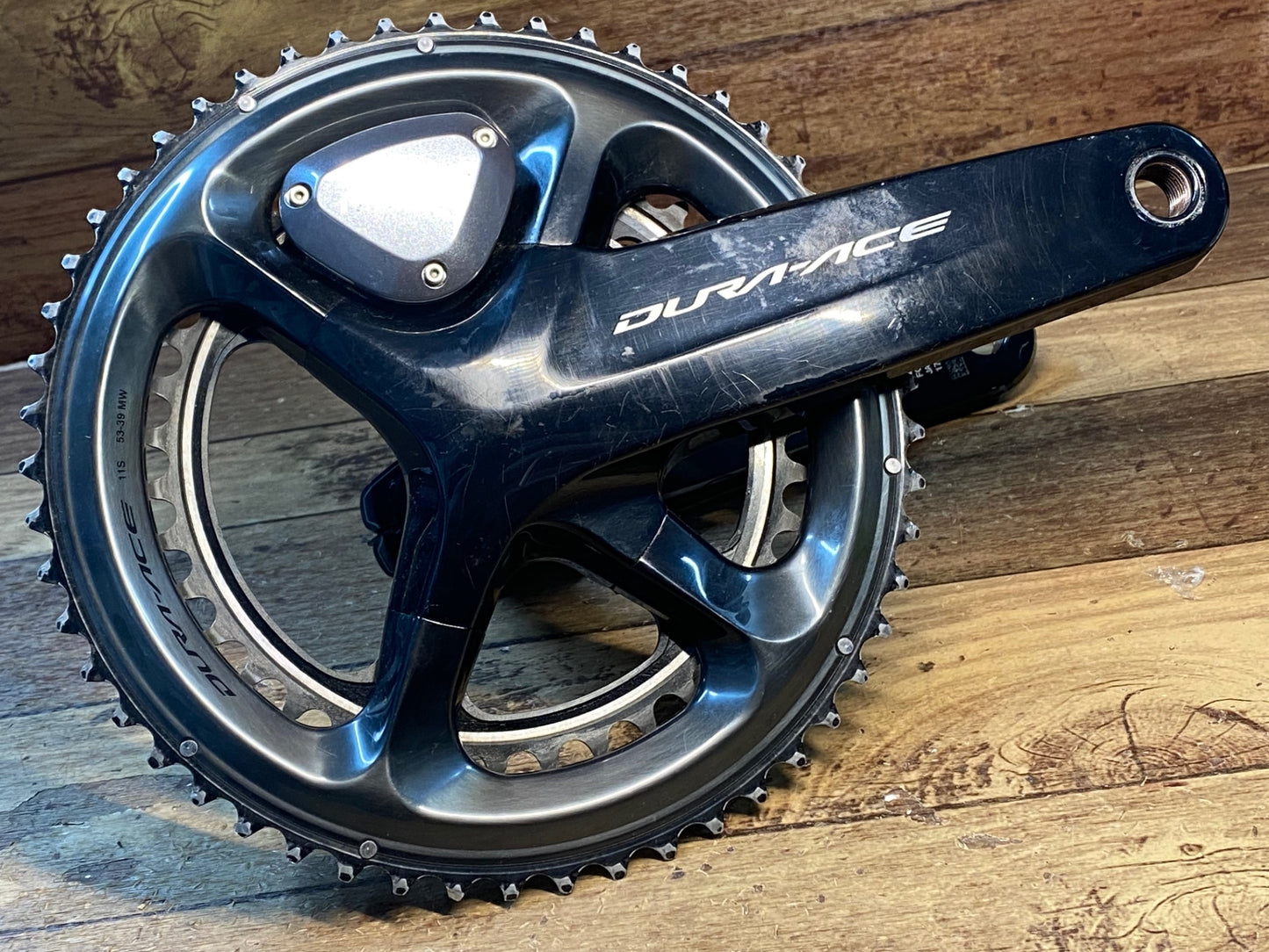 HA811 シマノ SHIMANO DURA-ACE FC-R9100 クランクセット SGX-CA500 モニター付き パイオニア 両側計測 172.5mm 11S 52-39T ※スレ有り、動作確認済み