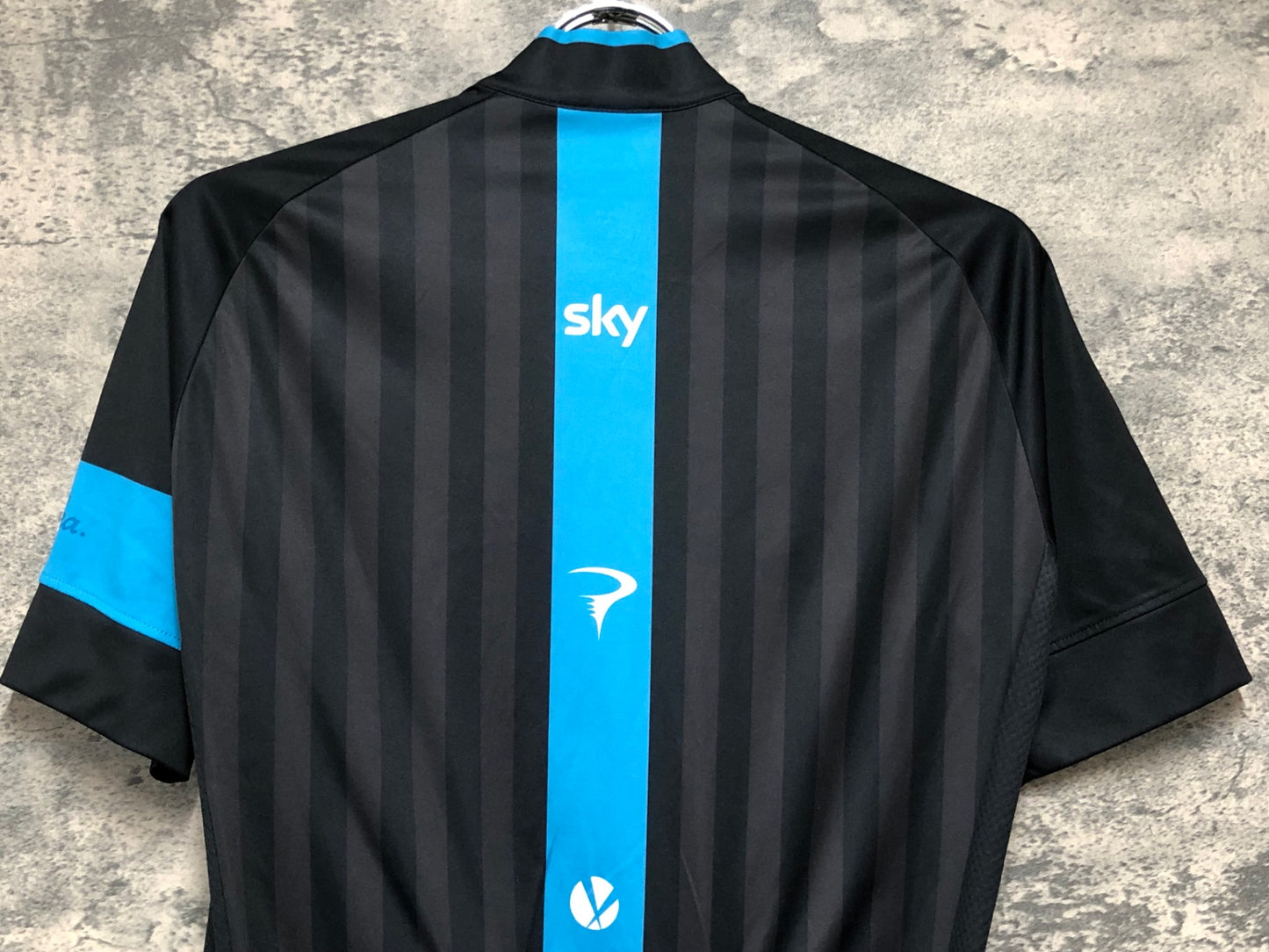 JC816 ラファ Rapha MEN'S REPLICA JERSEY 半袖 サイクルジャージ 黒 M TEAM sky