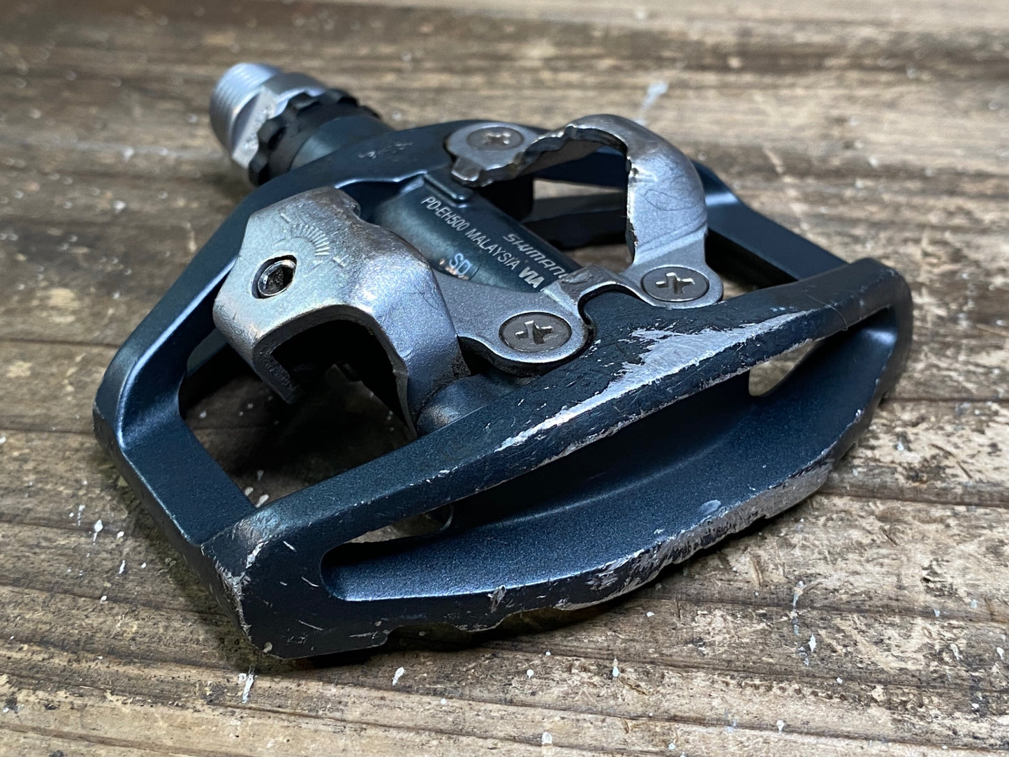 IS353 シマノ SHIMANO PD-EH500 ビンディングペダル 片面フラット SPD ※ピン欠品