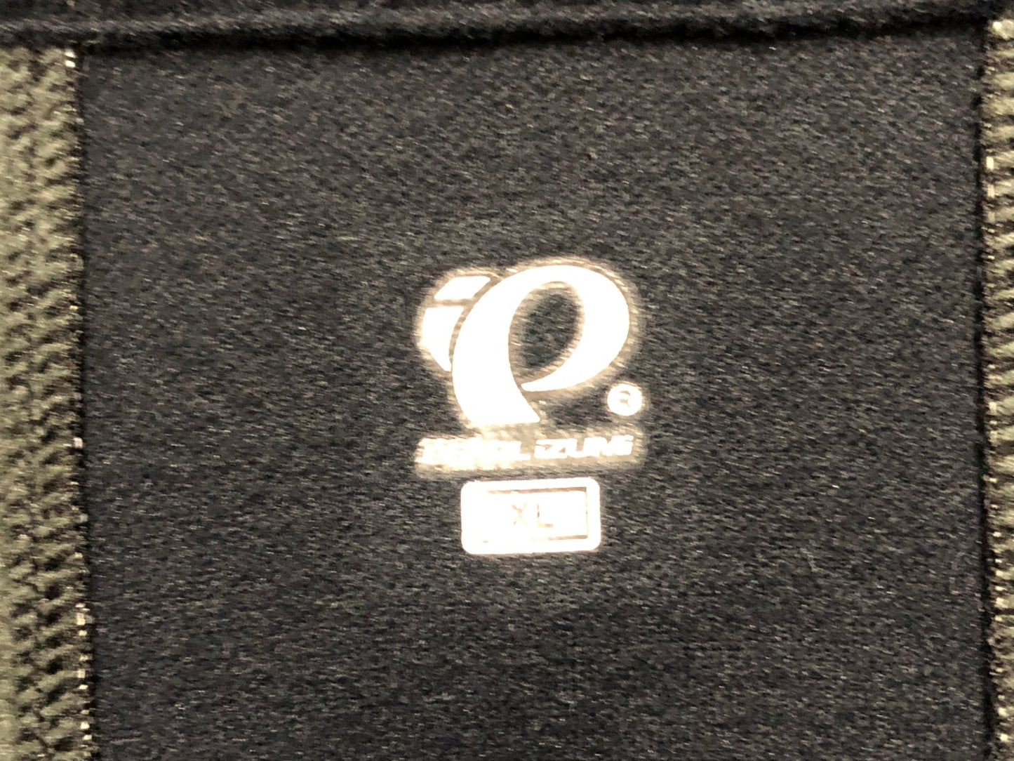 IN757 パールイズミ PEARL iZUMi 長袖 サイクルジャケット 白 黒 XL 裏起毛 ※汚れあり